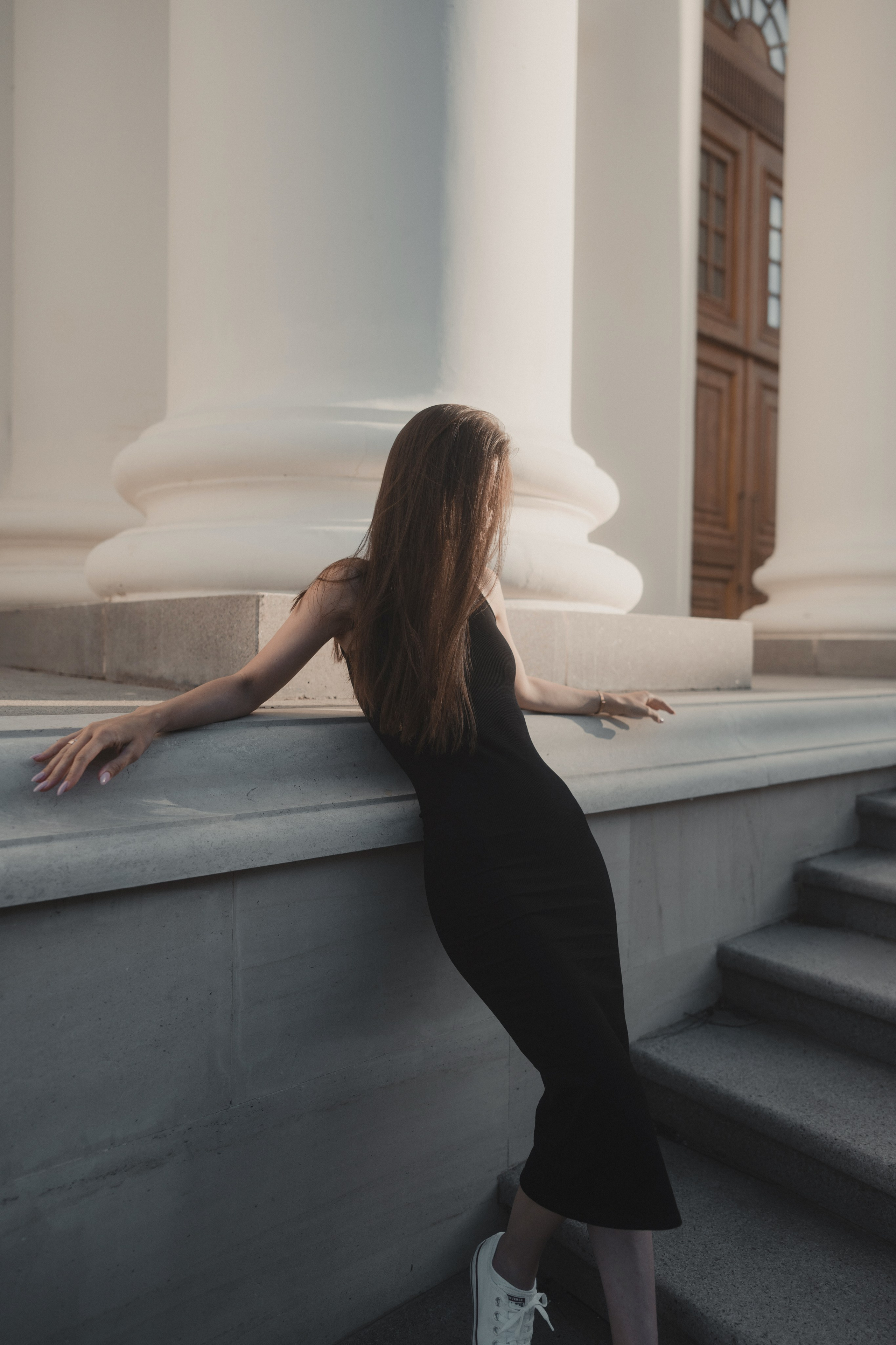 Прогулочная фотосессия с Олей по улице Тельмана