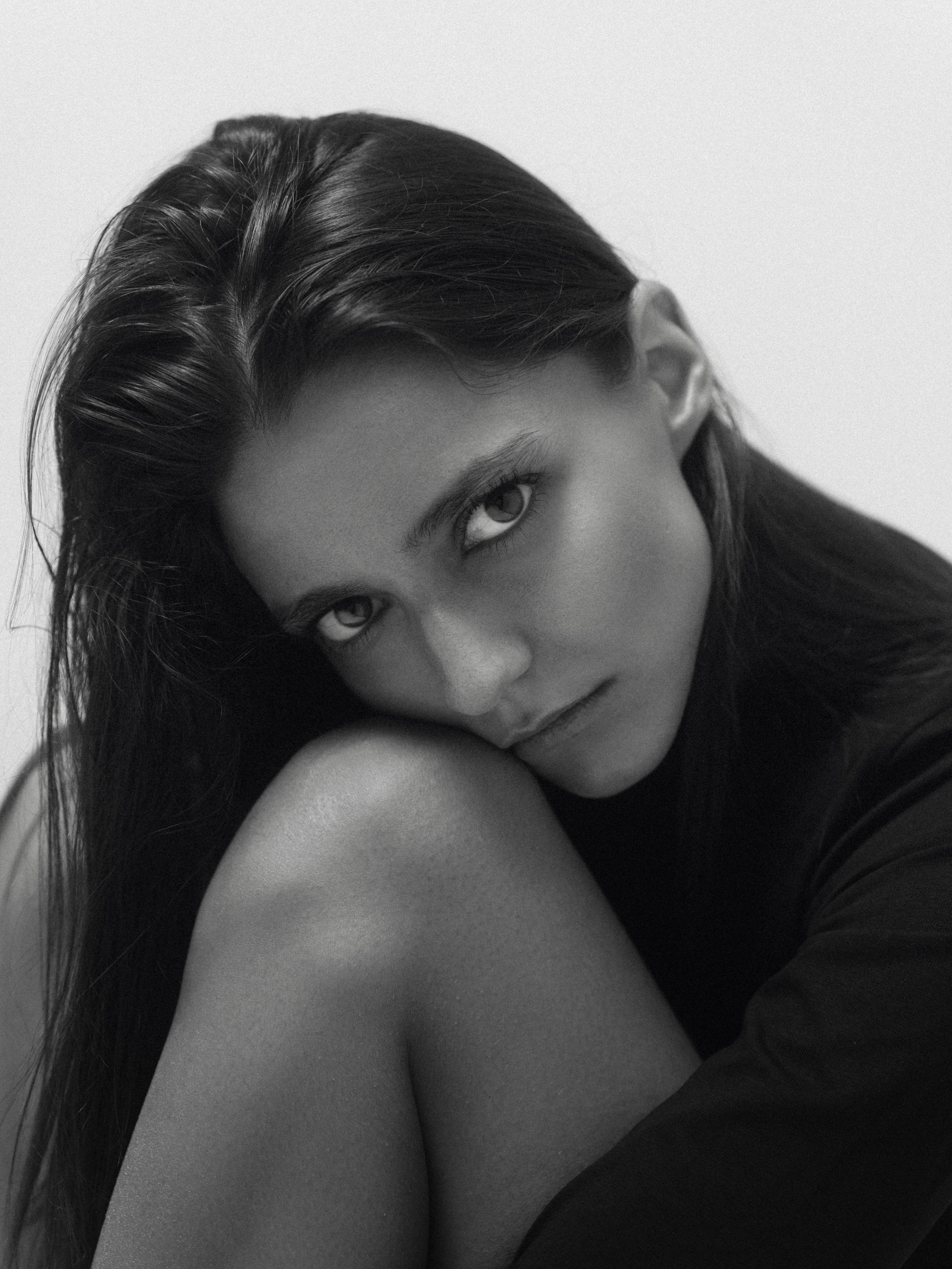 Студийная фотосъемка с Алиной на циклораме в Казани