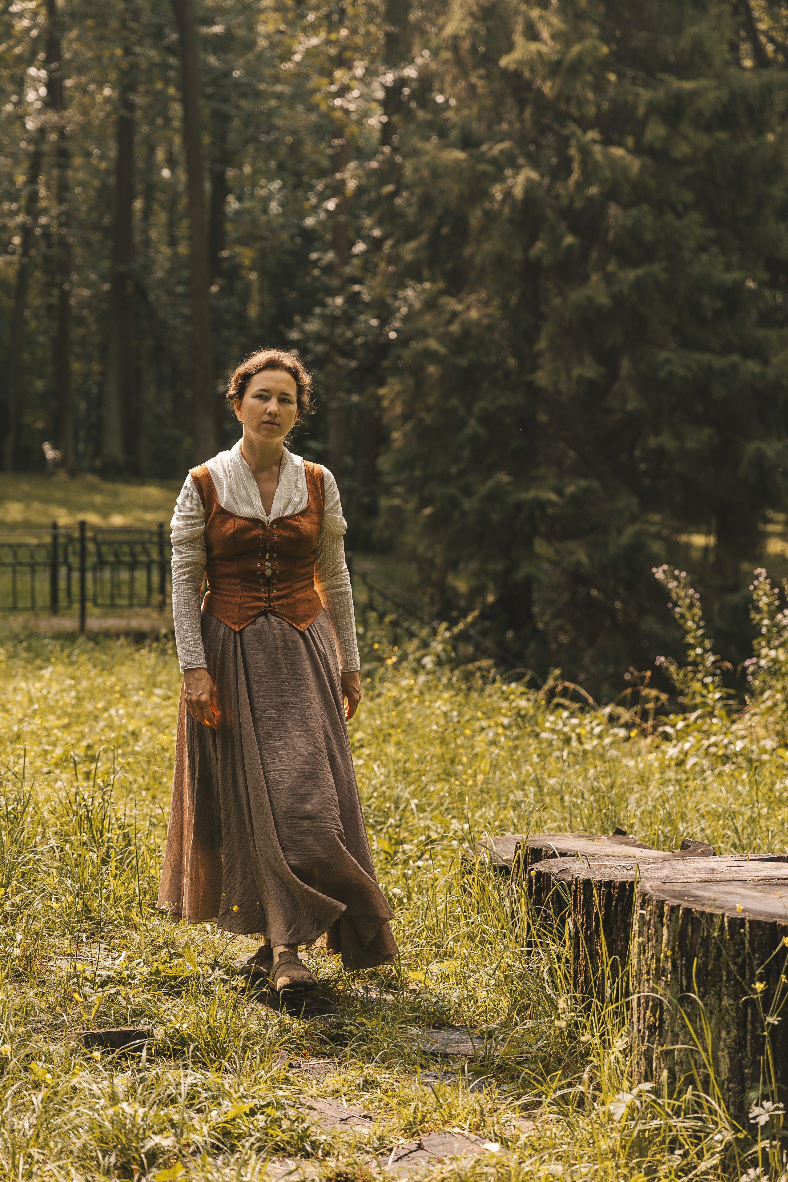 Женский портрет в историческом образе. Семейный и женский фотограф в Москве Надежда Воробьева