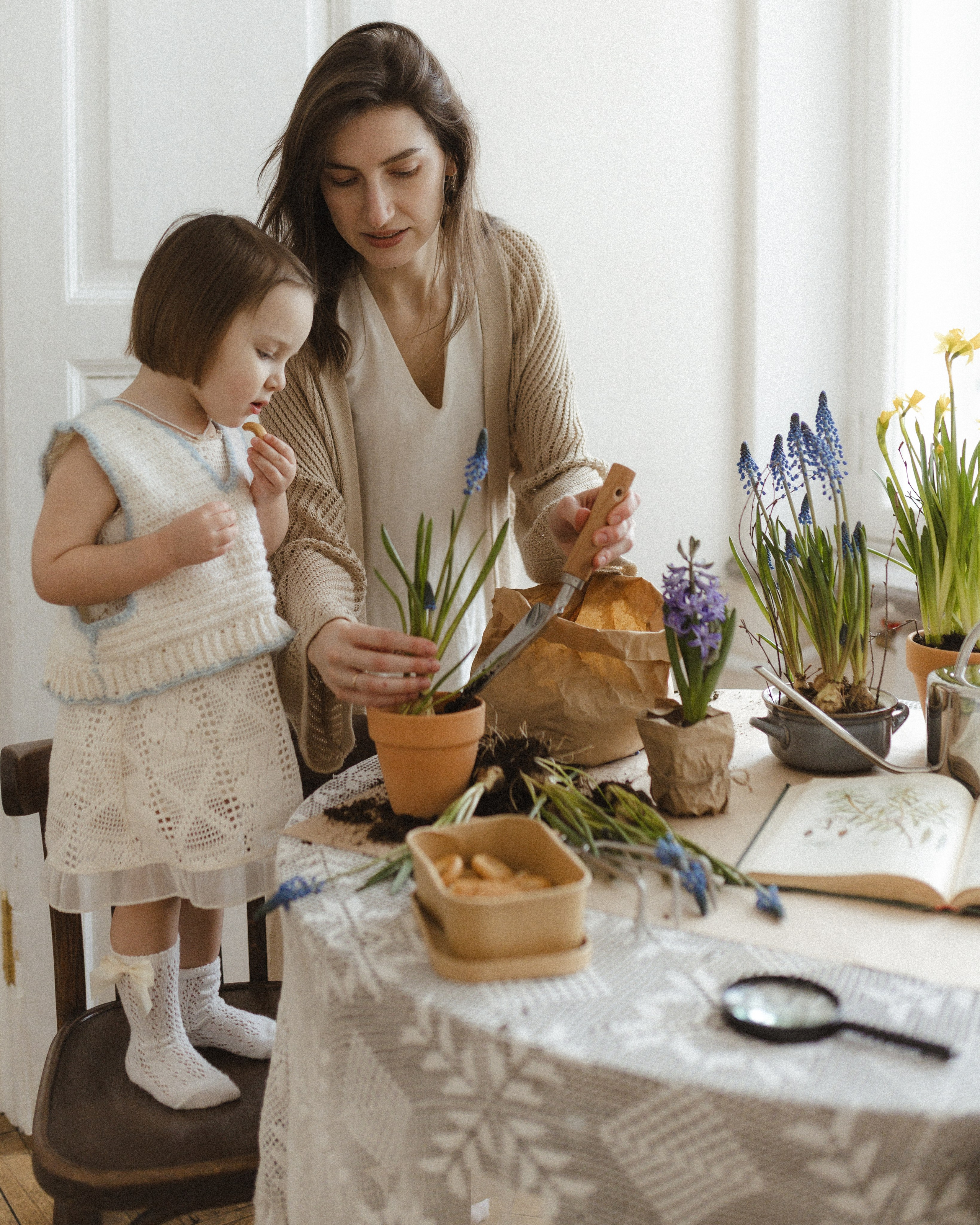 Девочки в цветах. Семейный фотограф в Москве Алина Савченко
