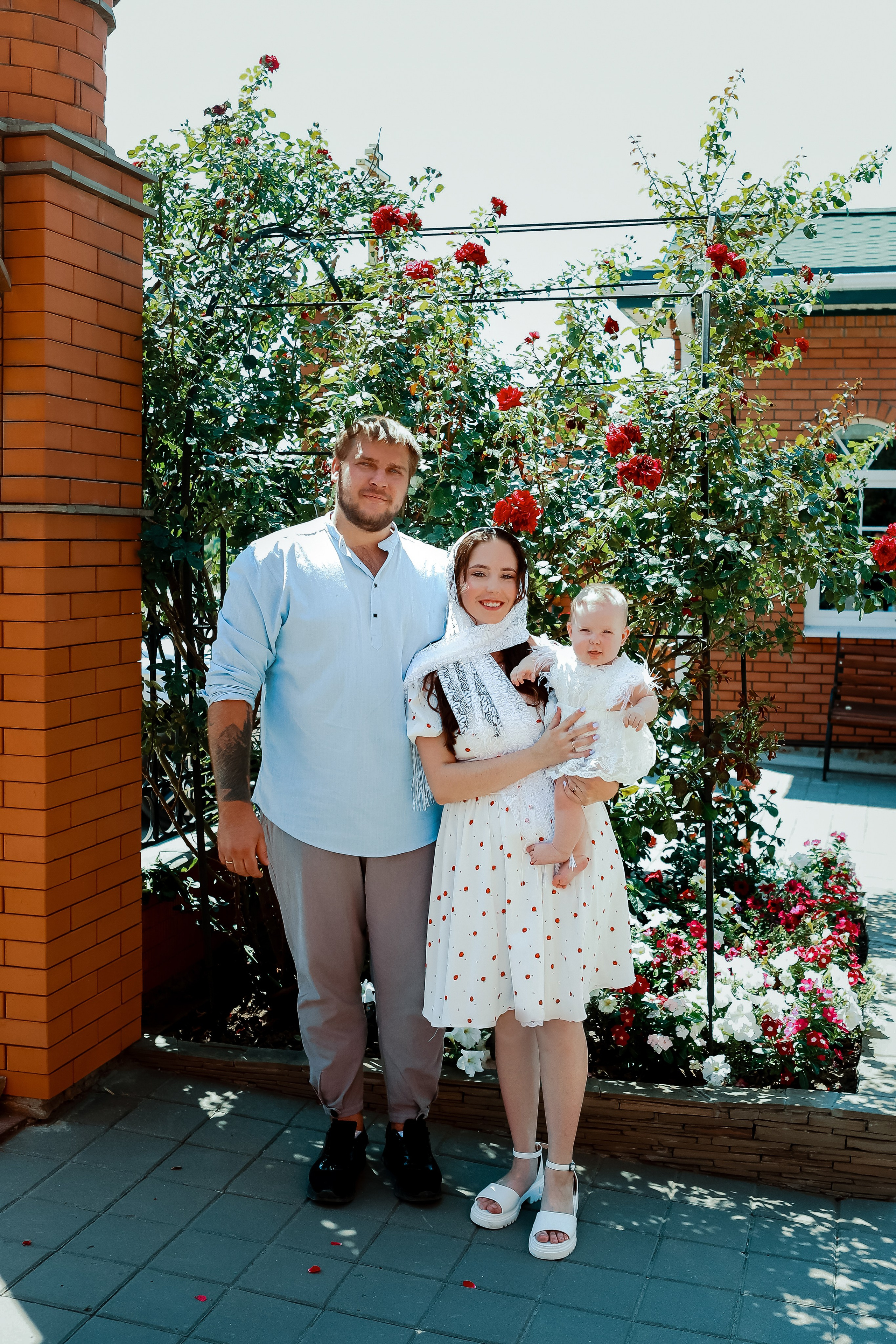 Таинство Крещения Отца и Дочери. Свадебный фотограф Евгения Фролова г. Каменск-Шахтинский, Донецк, Ростов