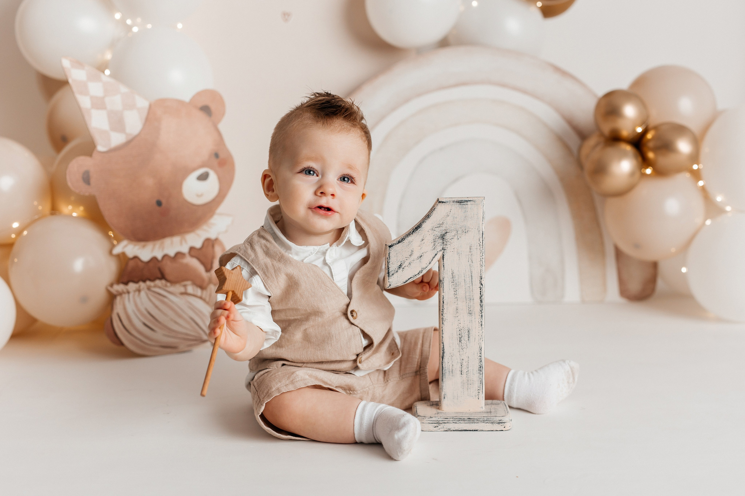 фотосессия первого годика в Краснодаре, детский фотограф 