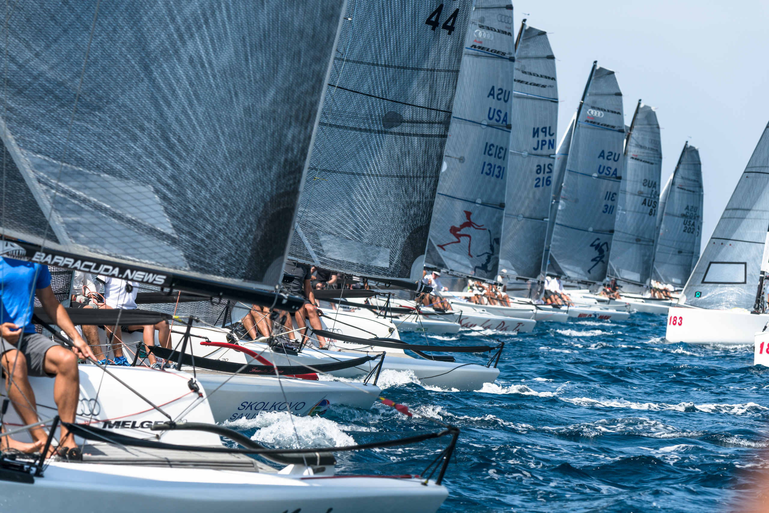 MELGES 20. Sailing Photographer Marina Semenova