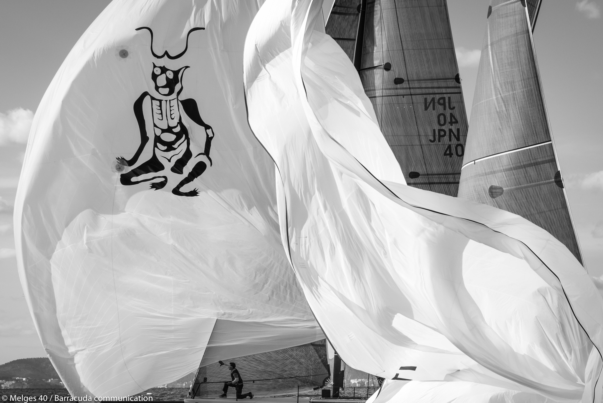 MELGES 40. Sailing Photographer Marina Semenova