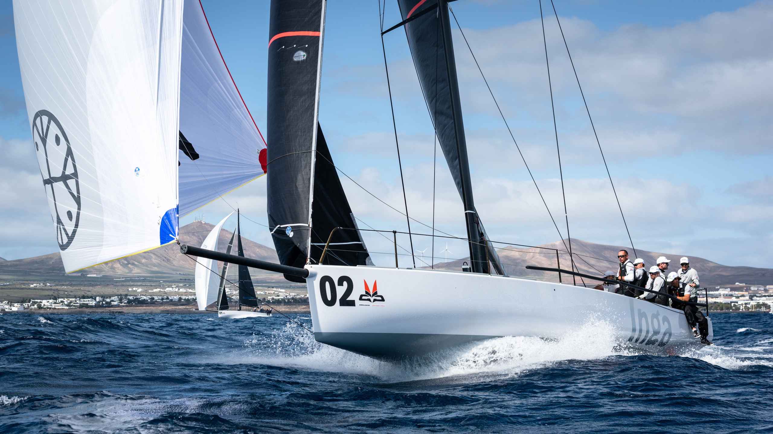MELGES 40. Sailing Photographer Marina Semenova