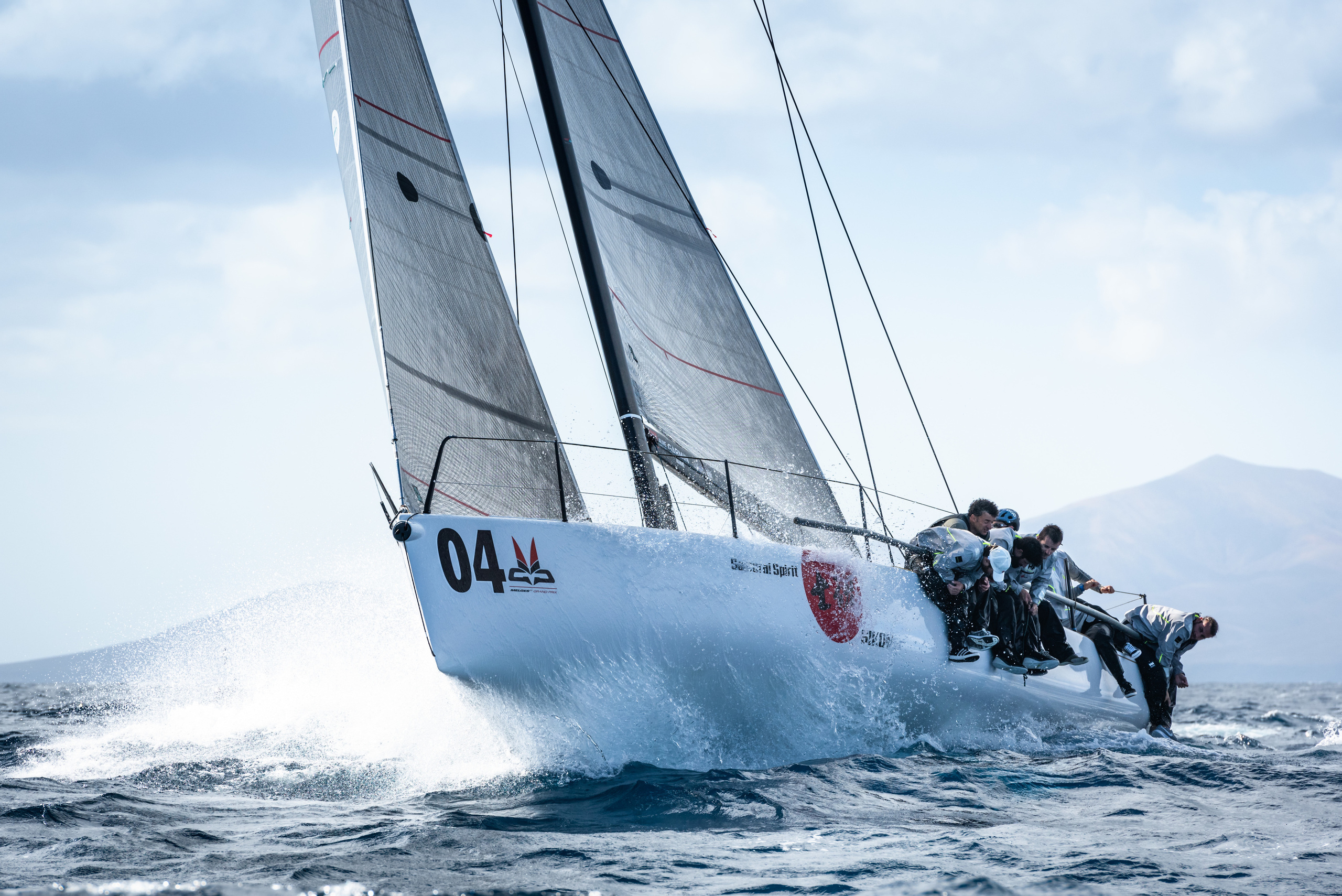 MELGES 40. Sailing Photographer Marina Semenova