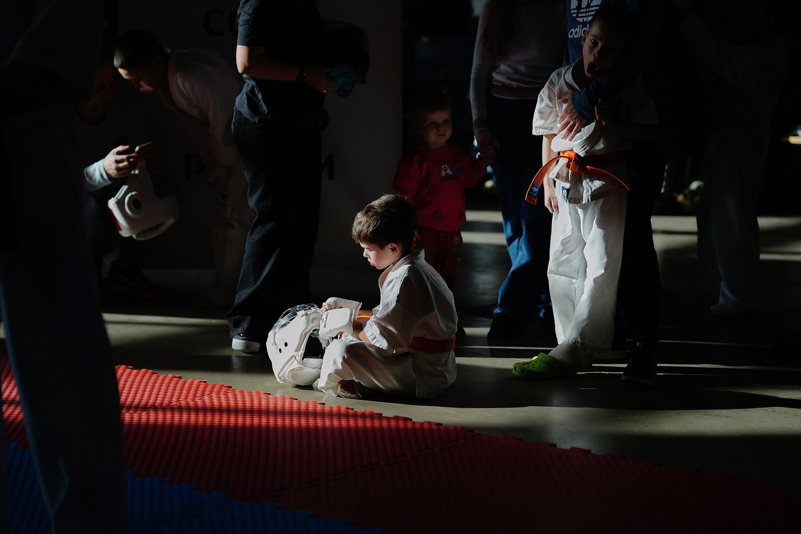 Репортаж детских соревнований киокушин каратэ. Репортажный фотограф Ирина Курманаева