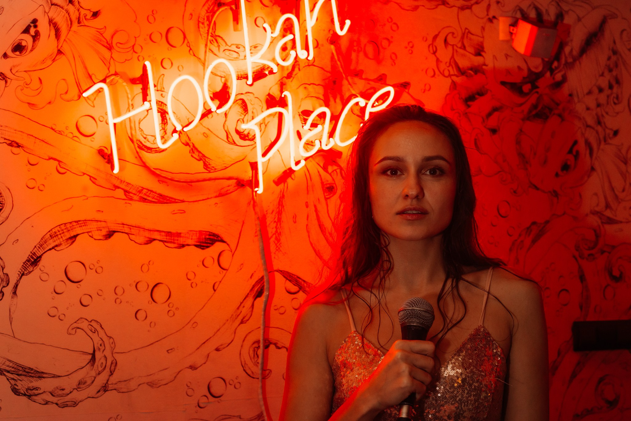 Halloween party в кальянной HookahPlace. Профессиональный пейзажный фотограф Новокрещенов Станислав