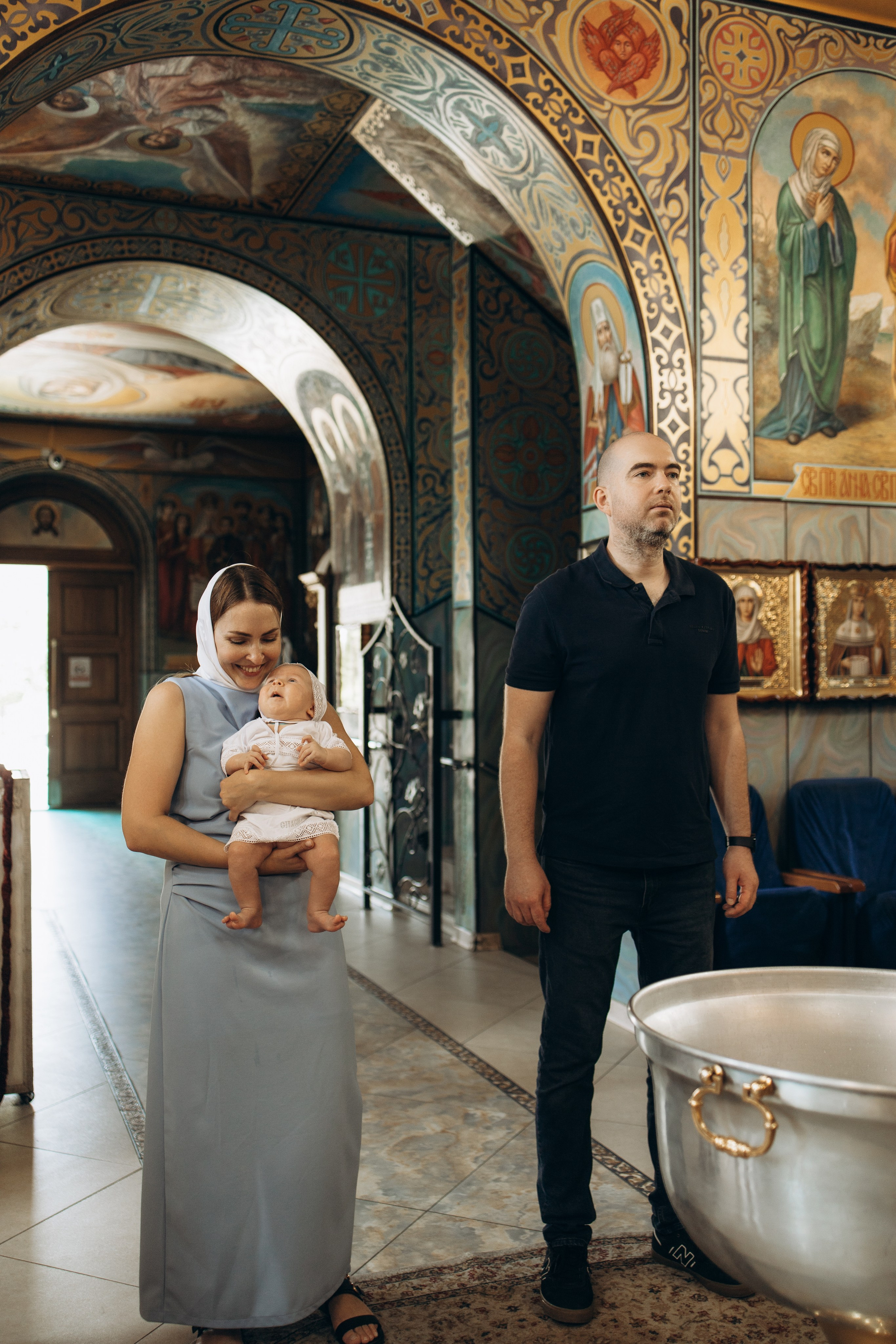 Крещение Ивана. Самый теплый фотограф в Краснодаре Рябоконь Ксения