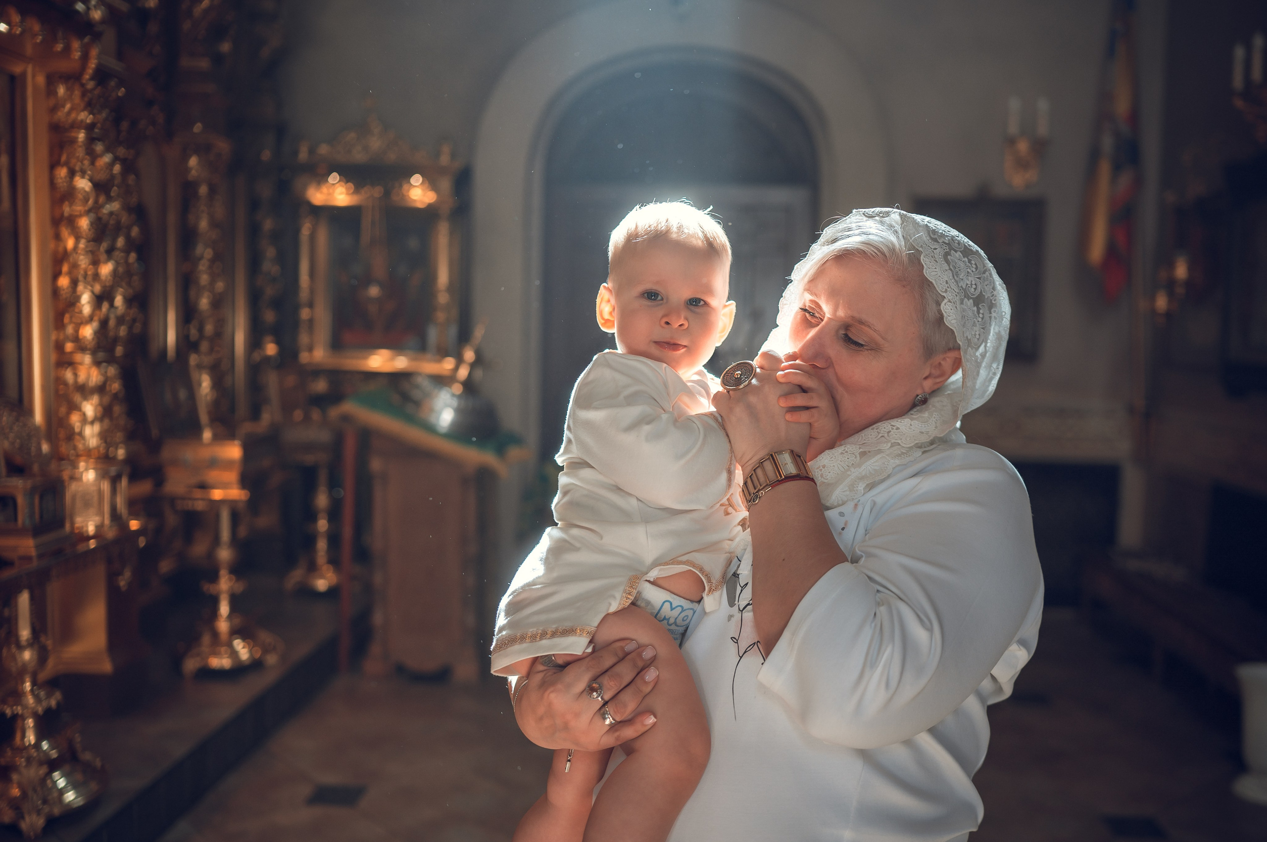 Уара крещение Лазоря Ярослава. Фотограф Алёна Мил