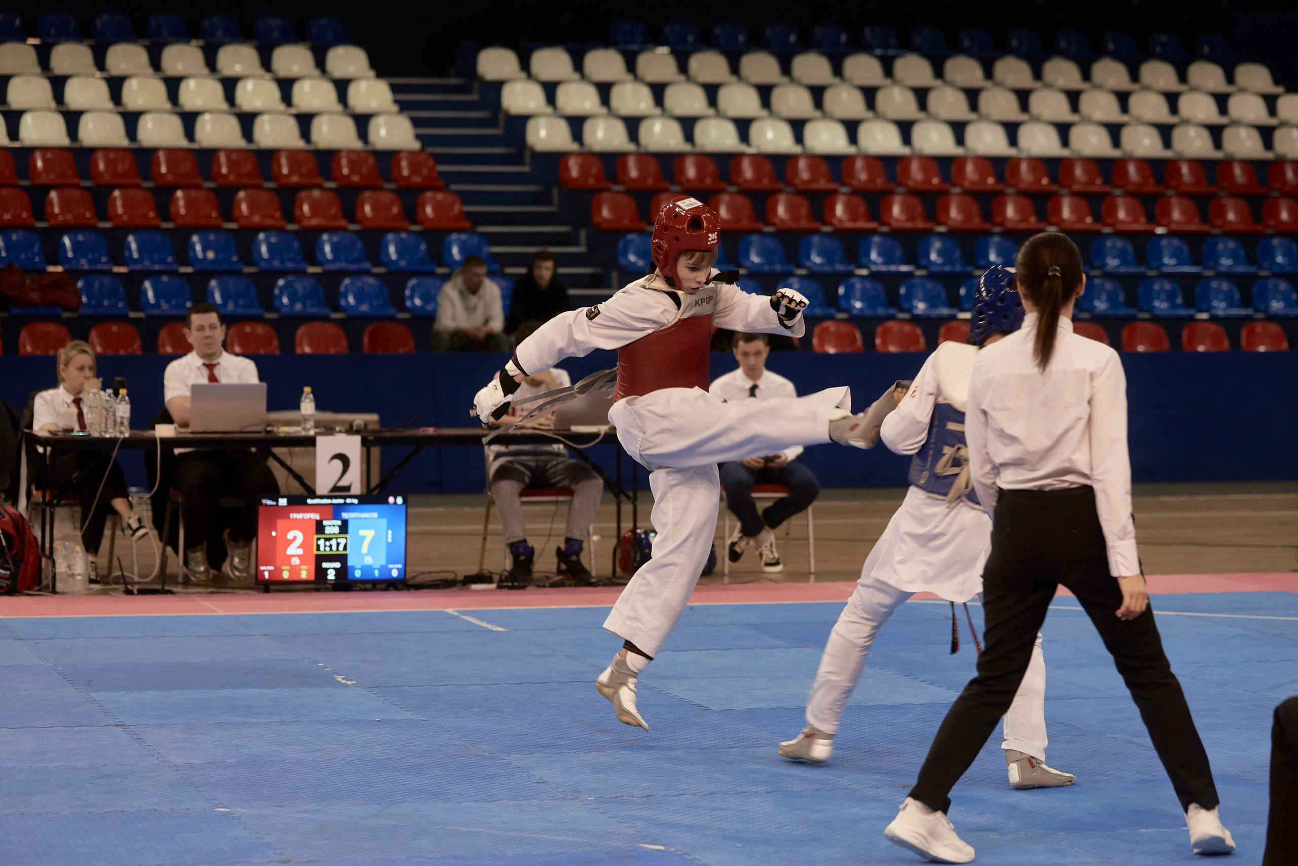 Taekwondo kids. Фотограф Наталья Леонова