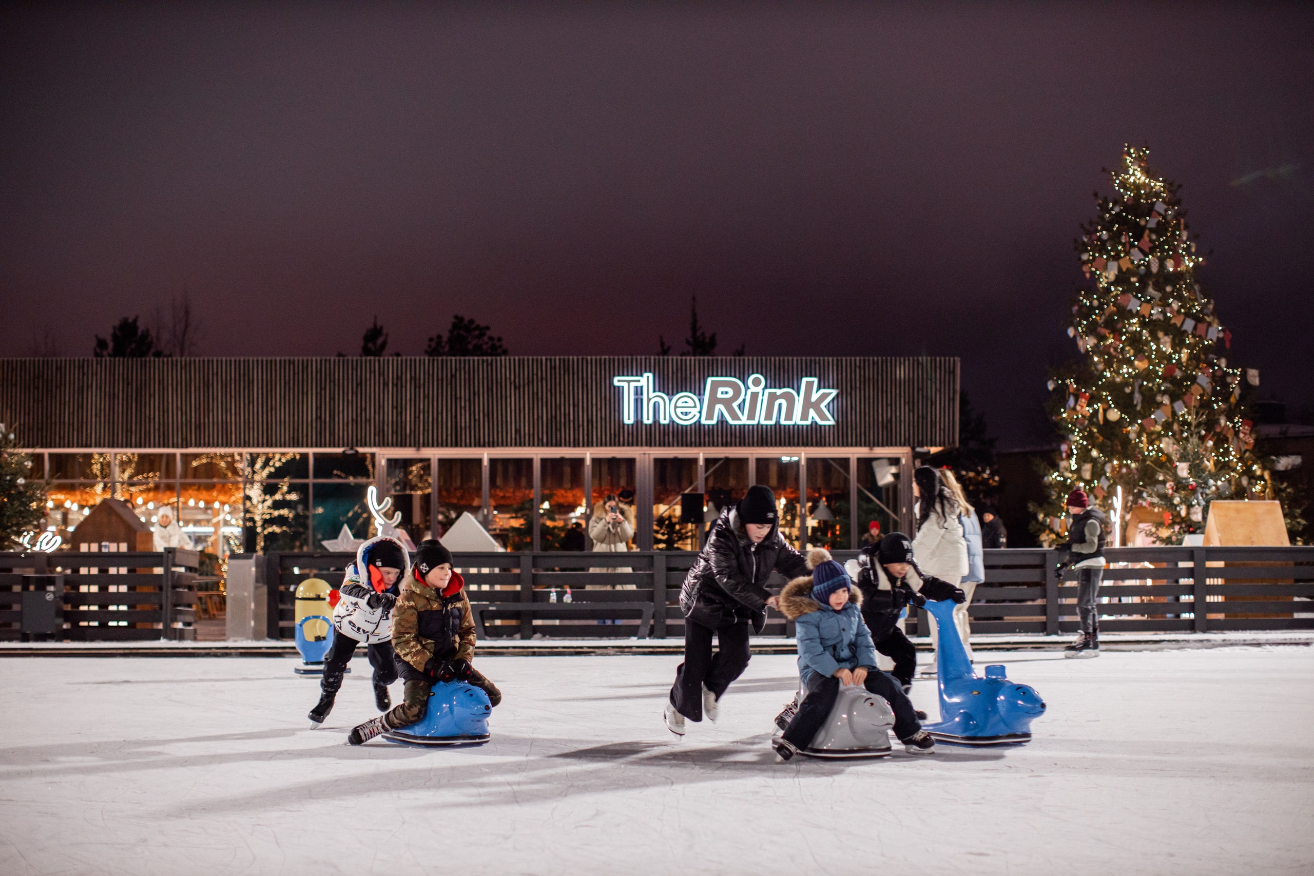 Каток The Rink. Семейный и детский фотограф в Москве Кузьмина Мария