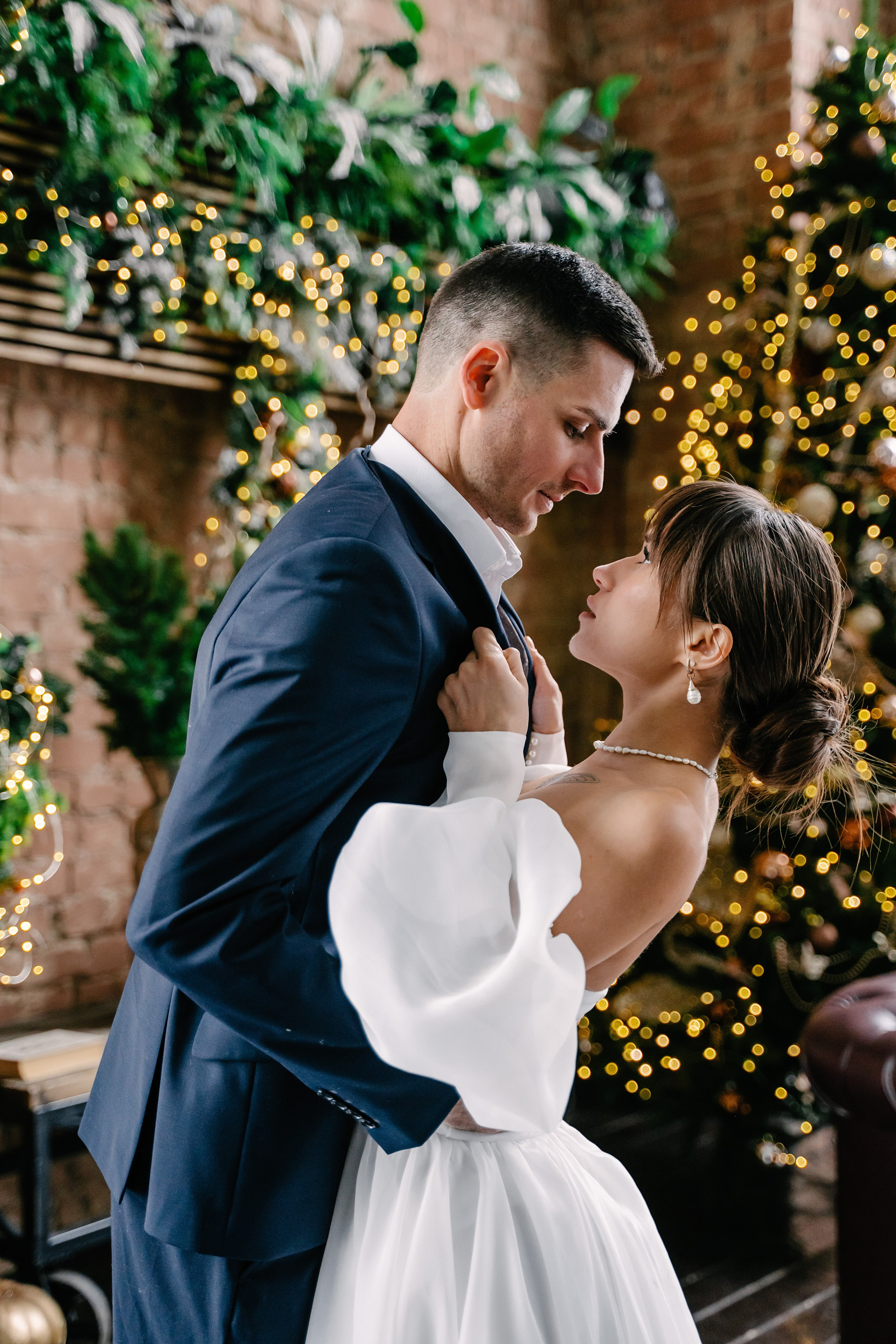 Свадебная фотосессия молодоженов в студии. Свадебный и семейный фотограф из Воронежа|Москвы Бубнова Екатерина