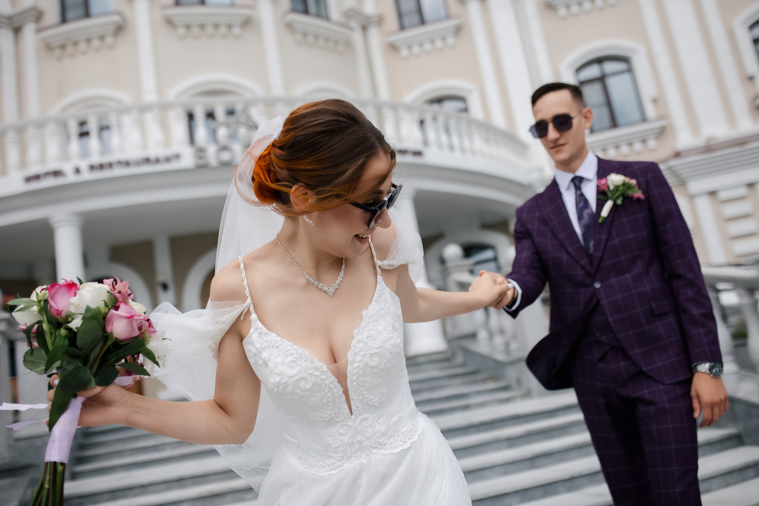 Ксения и Максим. Сборы Sopka. Прогулка по городу. Свадебный фотограф в Хабаровске