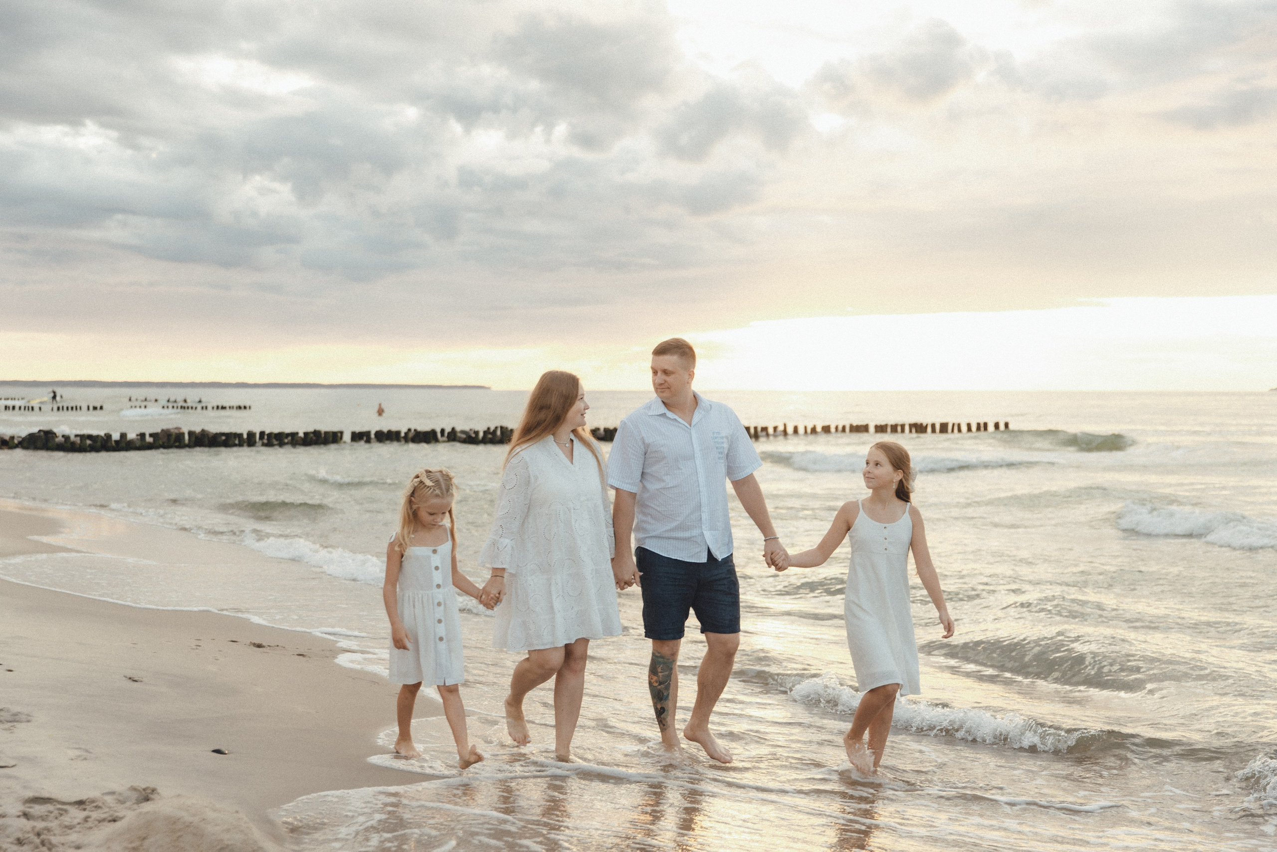 Семья в Малиновке. Фотограф Калининград Илья Миллер