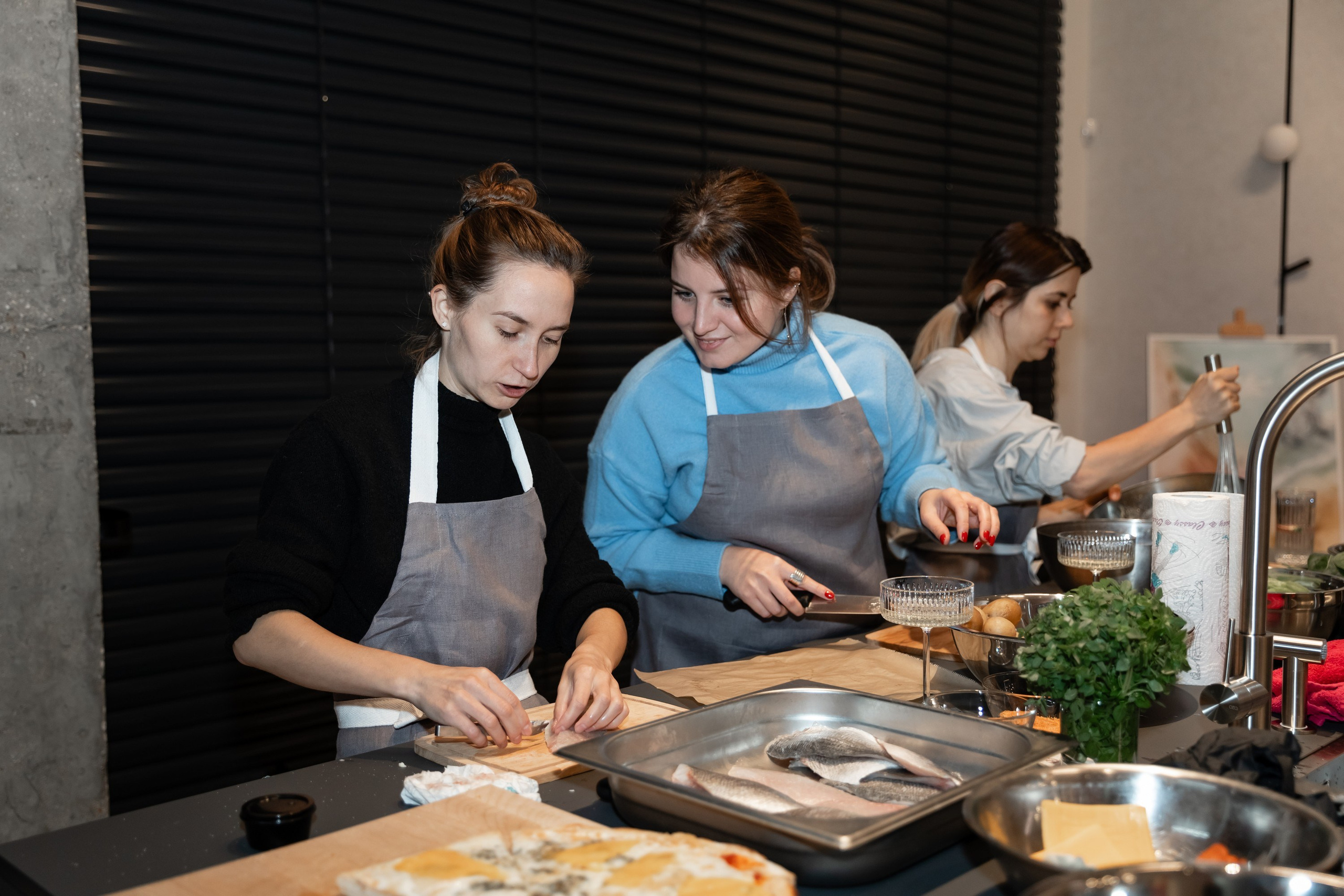 Кулинарный мастер-класс (Point of Experience). Татьяна Чернышова свадебный фотограф Москва