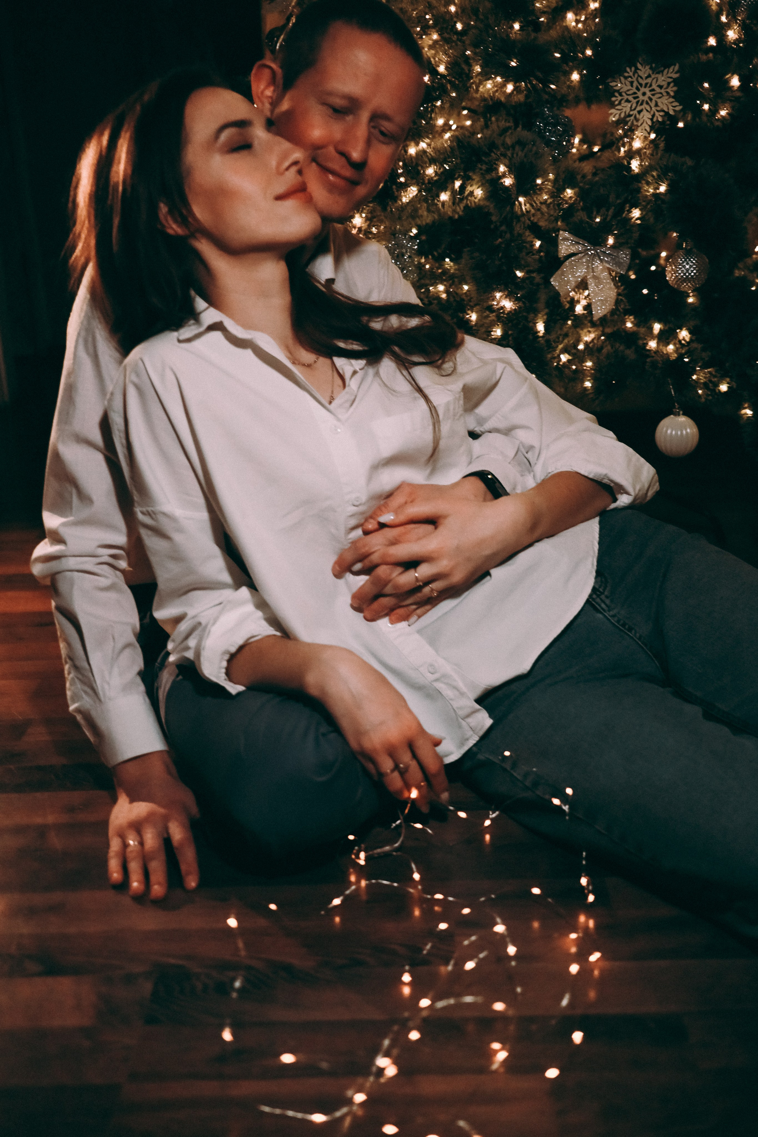 Семейная новогодняя фотосессия