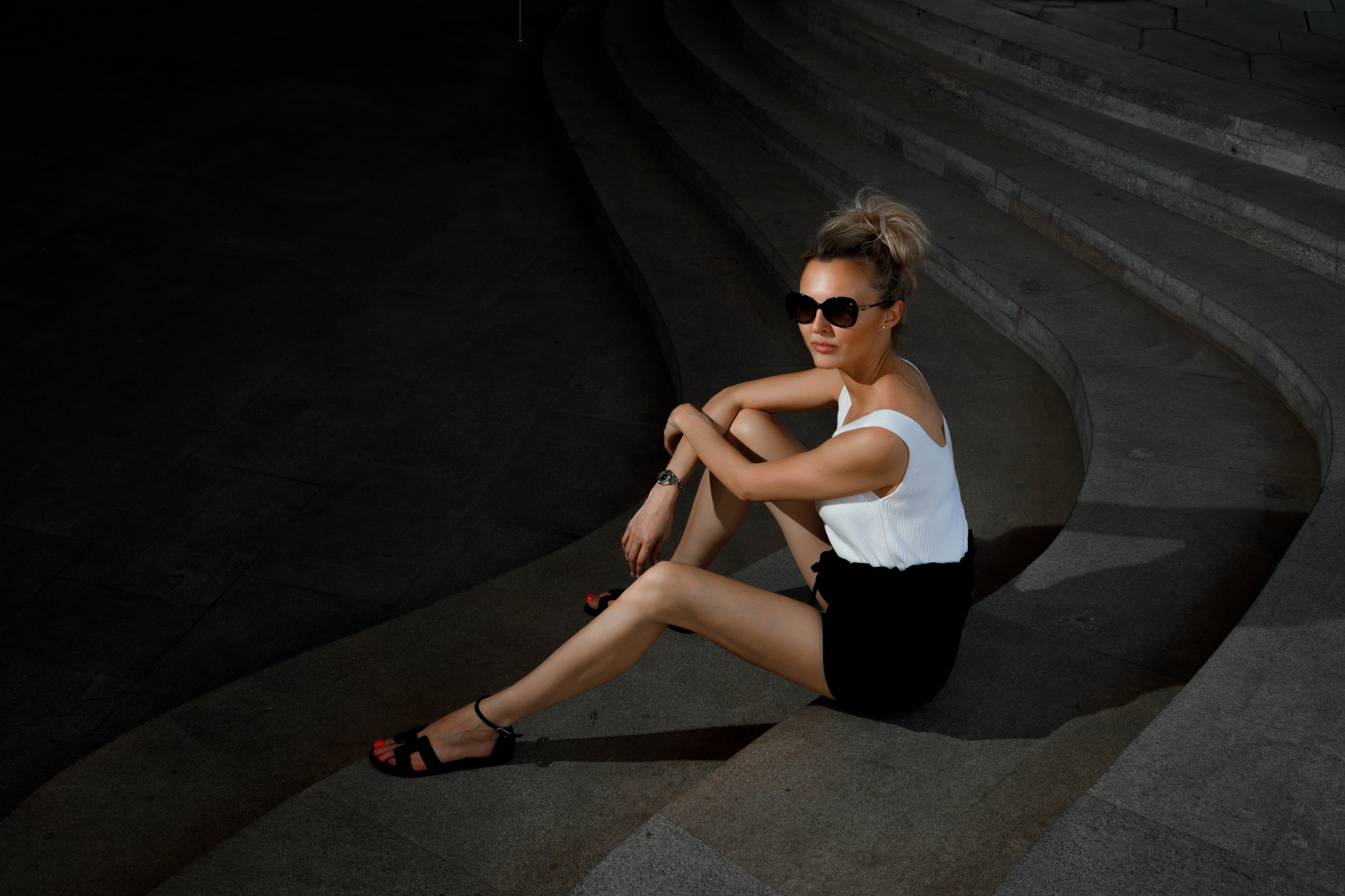 Портрет на пленэре. Портретный и семейный фотограф в Москве Стаховская Елена