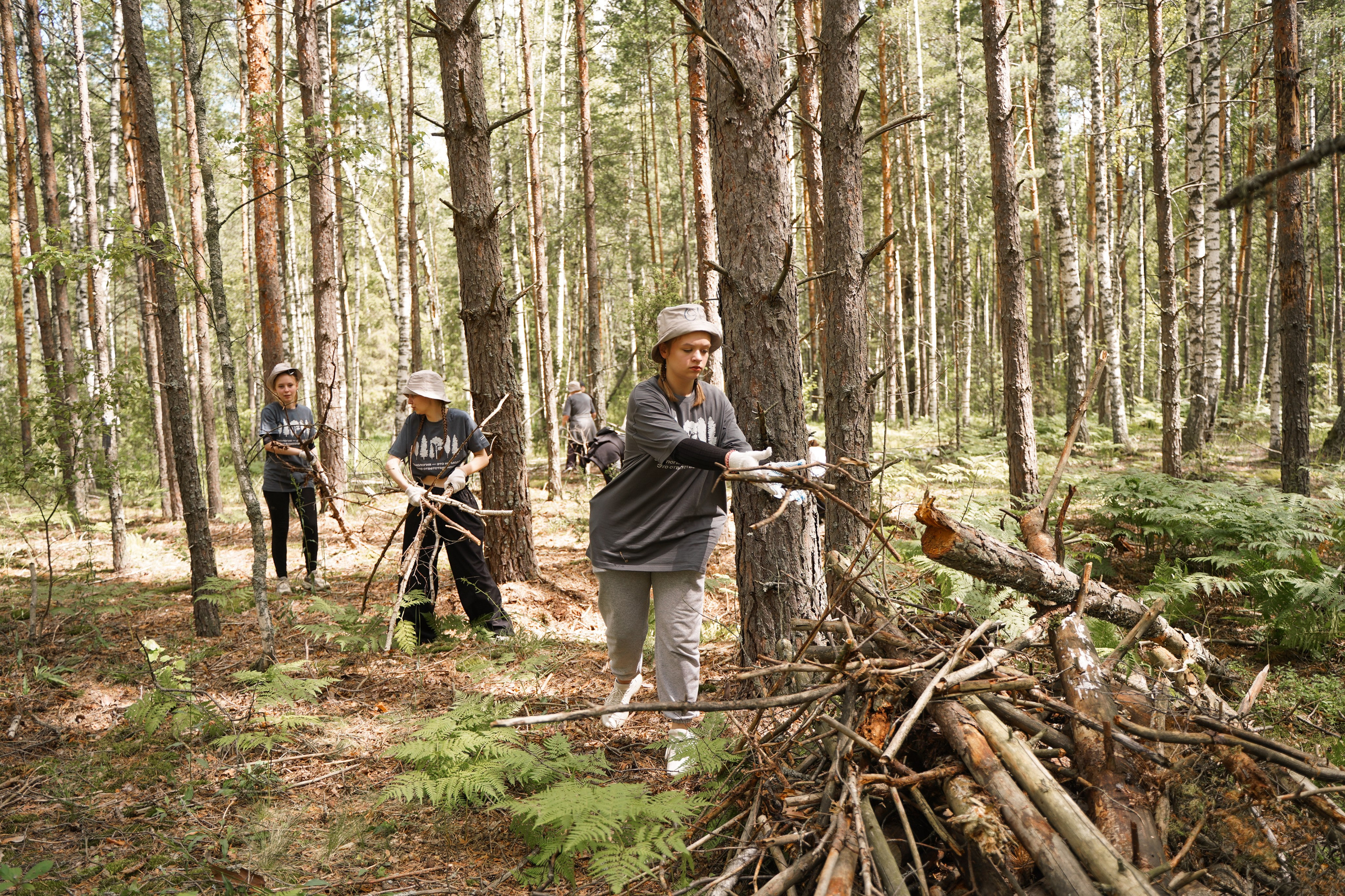 Эко-сборы добровольцев «О! Пушка» в национальном парке «Мещерский» 2024. Фотограф Надежда Погребняк | Рязань | Москва