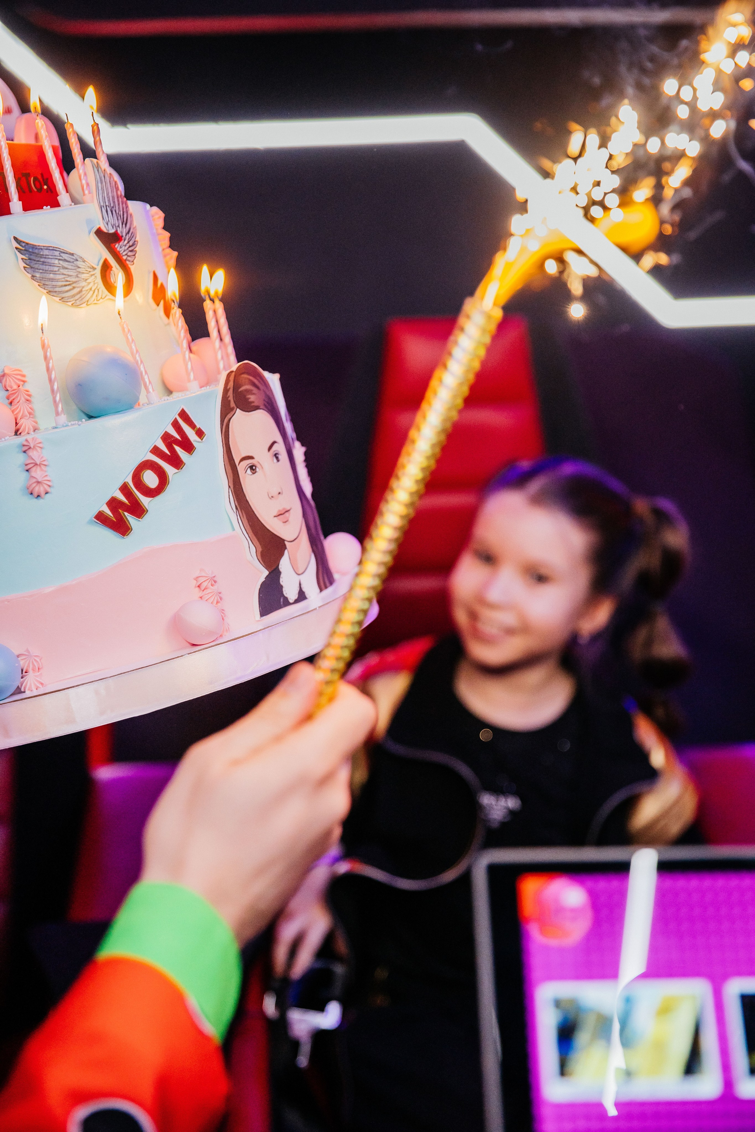 День рождение Миланы 8 лет (ТЦ Авиапарк). Фотограф текстиля в Москве Ольга Иванова