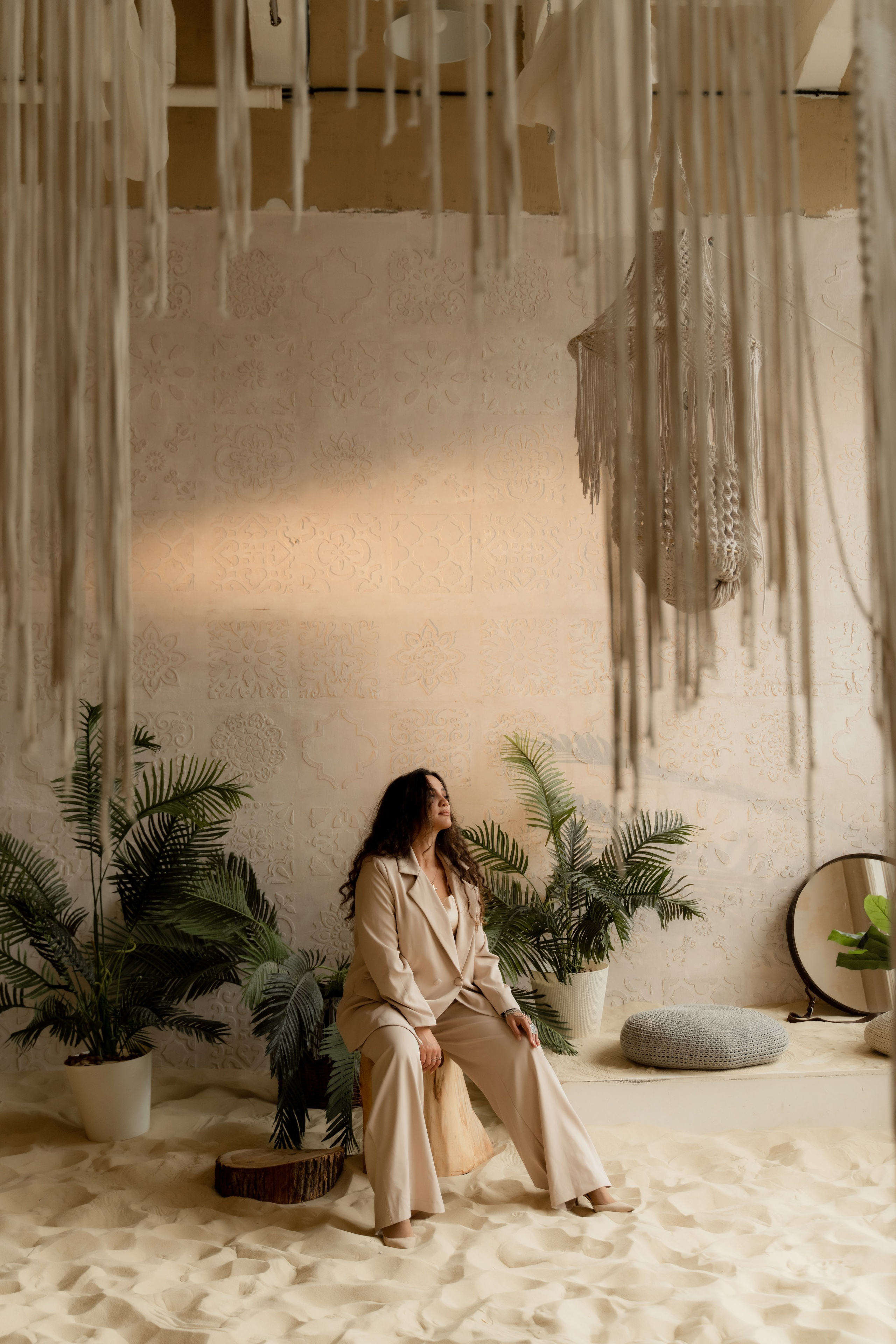 Лилит в песках. Портретный и свадебный фотограф Алла Карени Москва