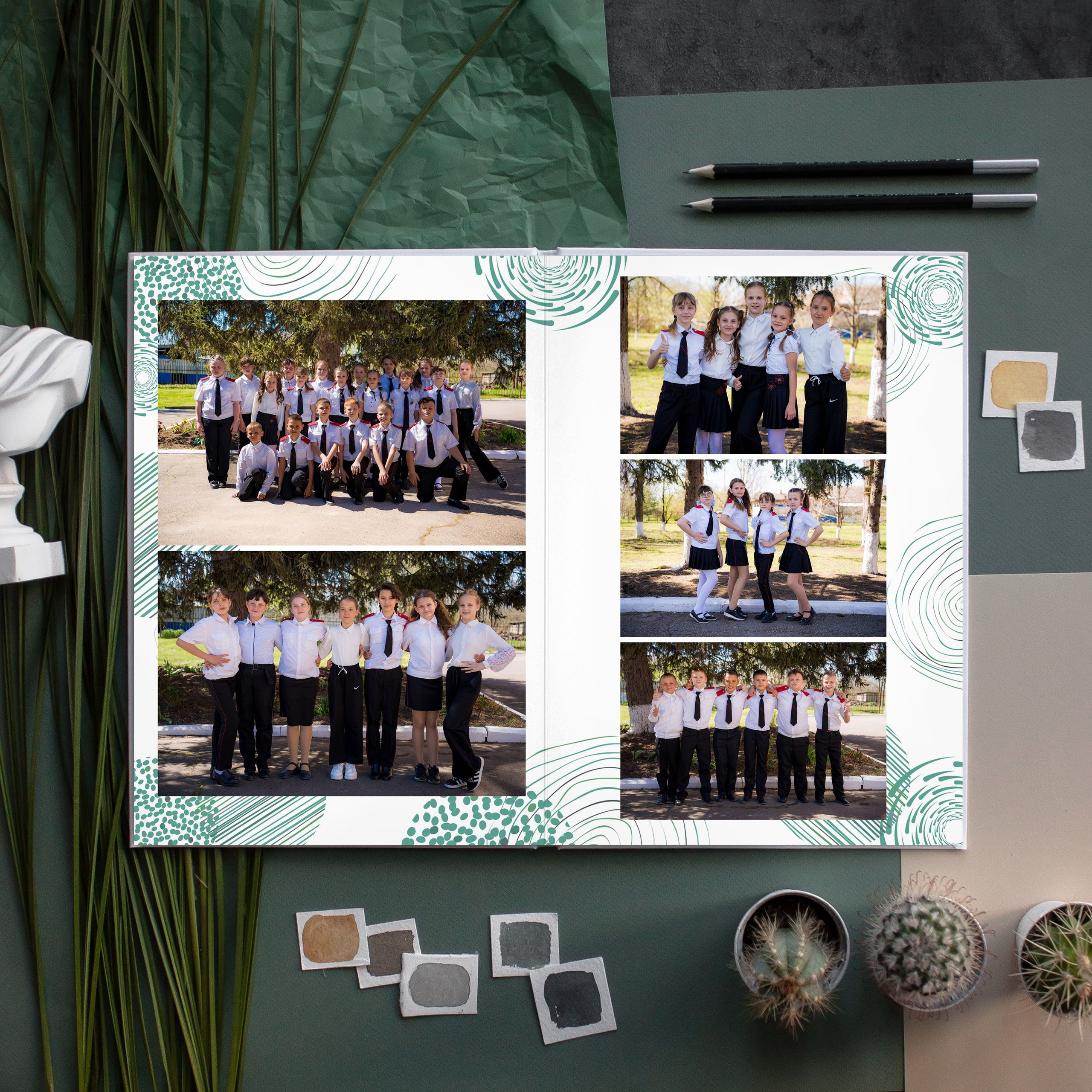 «Зелёные штрихи». ProAlbom — Выпускные альбомы в Кореновске и Краснодарском крае