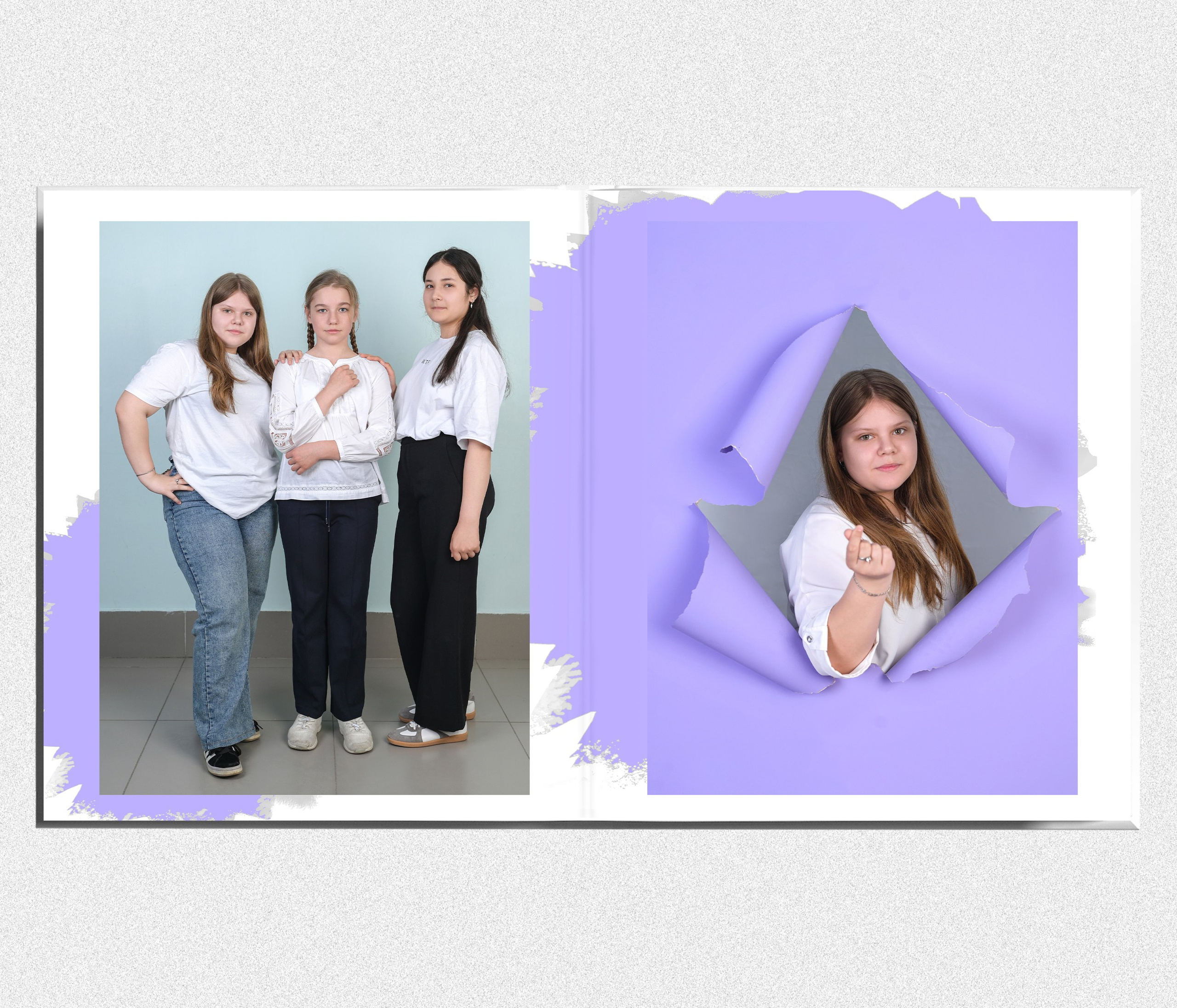 Выпускной альбом «Взрывной» для начальной школы. Выпускные альбомы в Тюмени для школ, садов, вузов спортивных секций