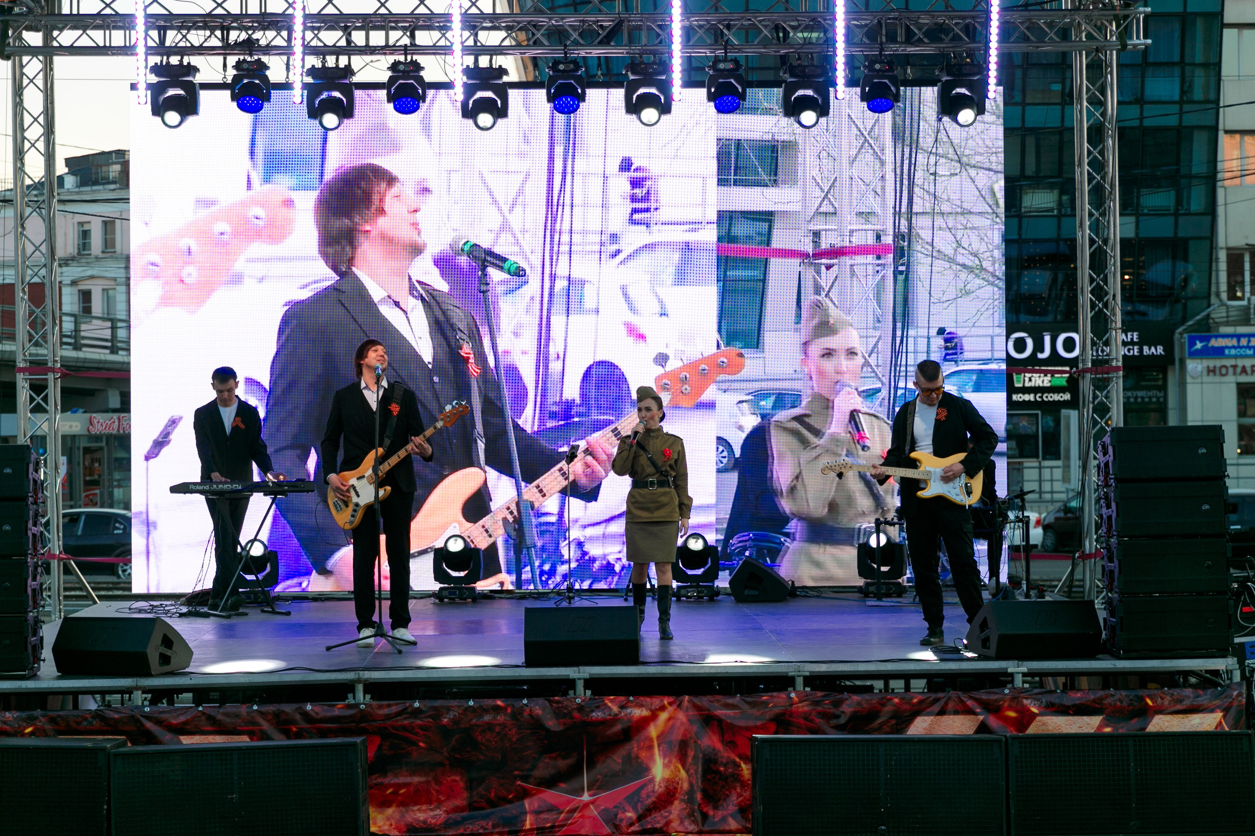 Концерт приуроченный к празднованию 80 лет победл. Свадебный и семейный фотограф в Улан-Удэ