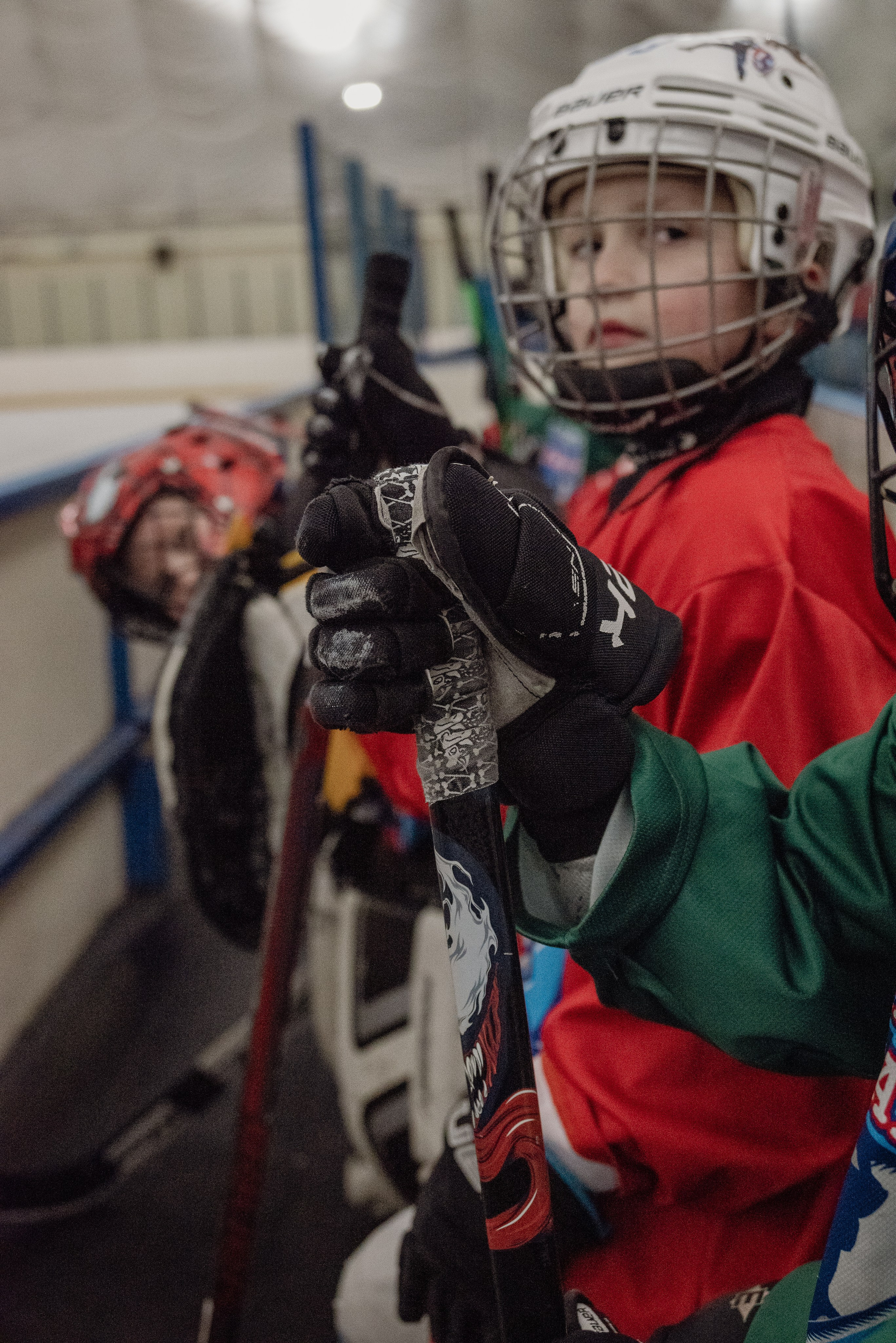 Хоккей.тренировка. ноябрь. Фотограф Исламова Лилия, Смоленск