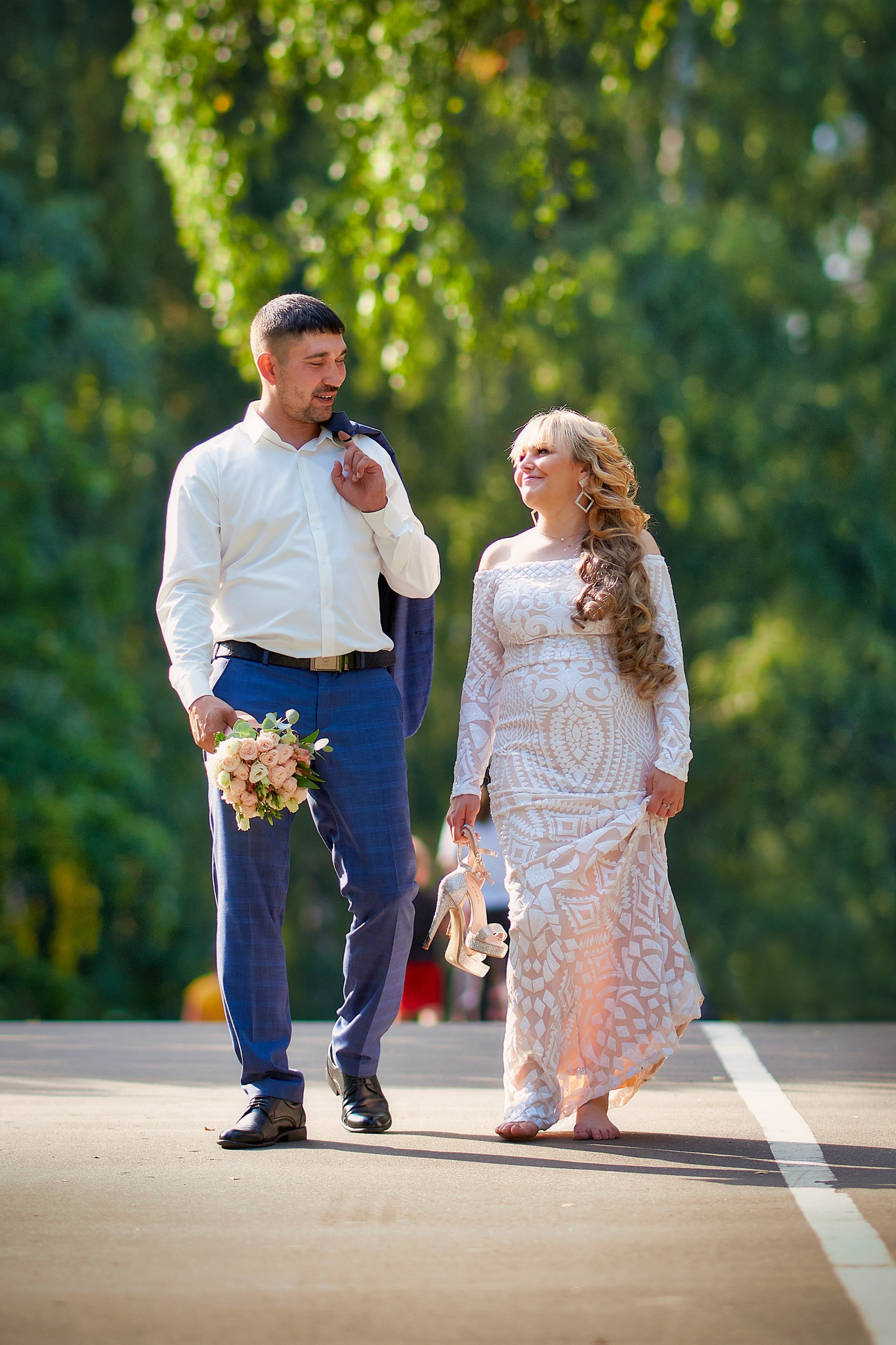 Свадьба летом в Балашихе. Фотограф Владимир Артамонов