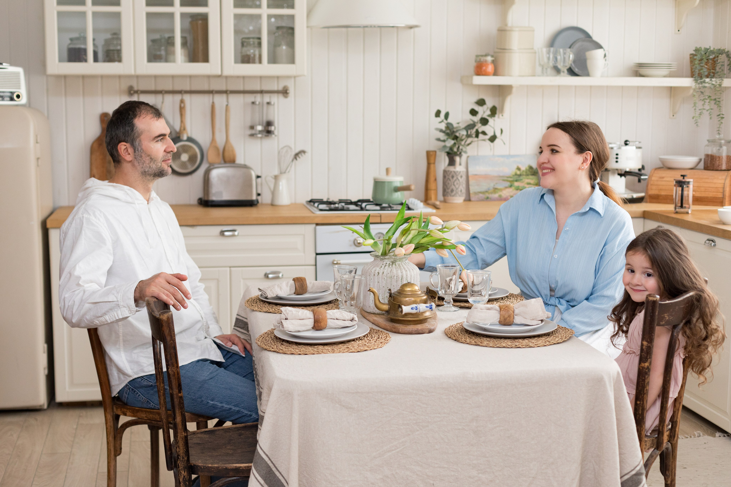Студийная семейная фотосессия. Детский и контент фотограф Надя Волкова Санкт-Петербург