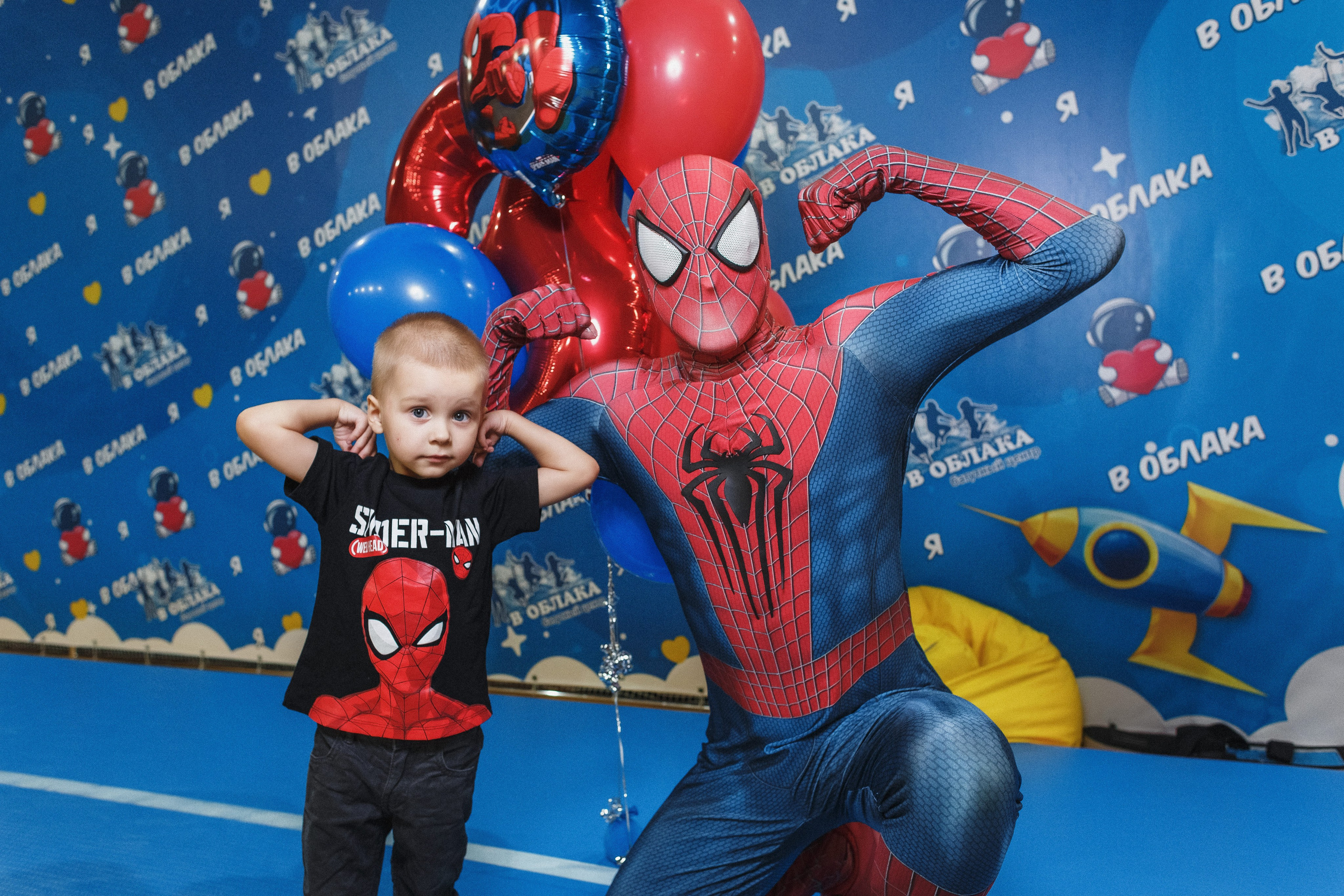 Веселье и радость: День рождения Вани в 'В облака', Таганрог. Свадебный и семейный фотограф в Таганроге Бакарюк Антон