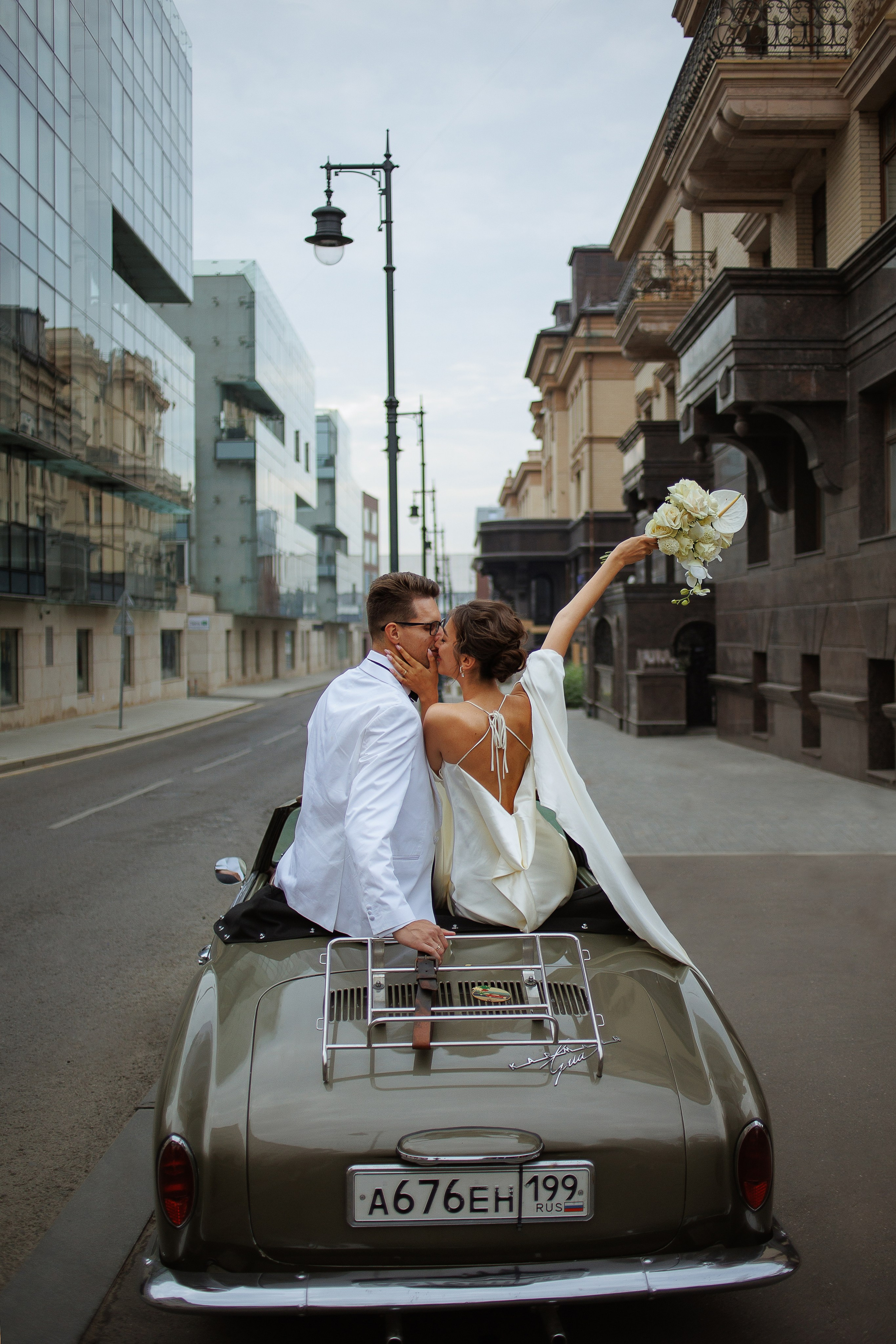 Ретро машина Анна и Владислав. Марковкина КрисТина