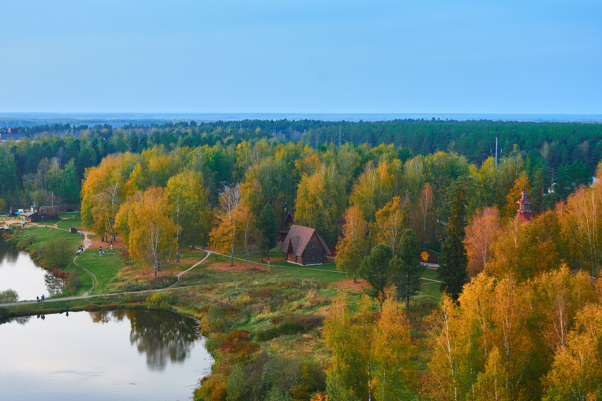 На большом воздушном шаре. Ольга Чёкотова (Фотограф Кострома)