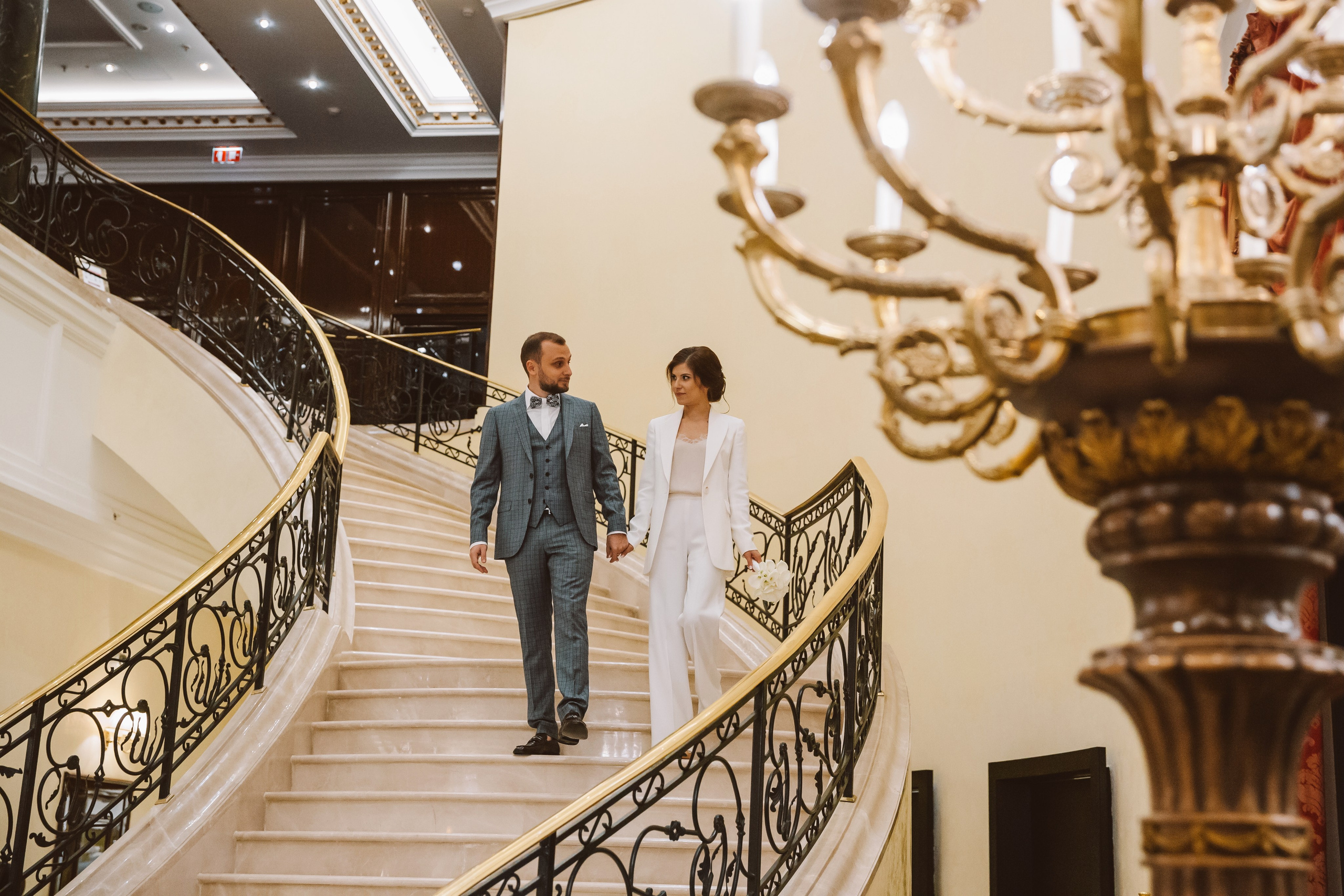 Свадебная фотосессия Давида и Марины в усадьбе Архангельское. Фотограф и видеограф Анна Домашенко