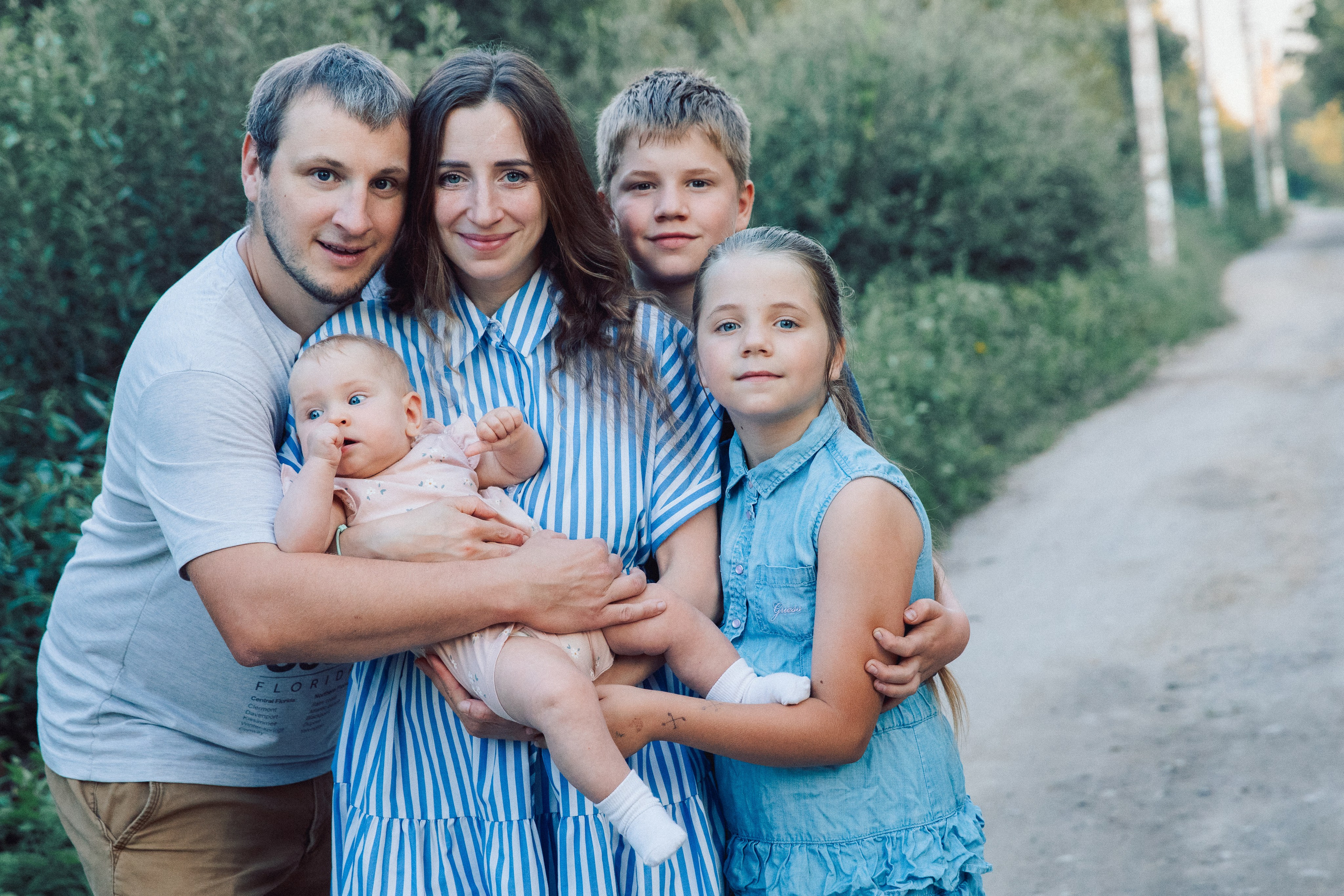 Лиза семьей. Август 2024. Фотограф в Санкт-Петербурге Алена Сертакова