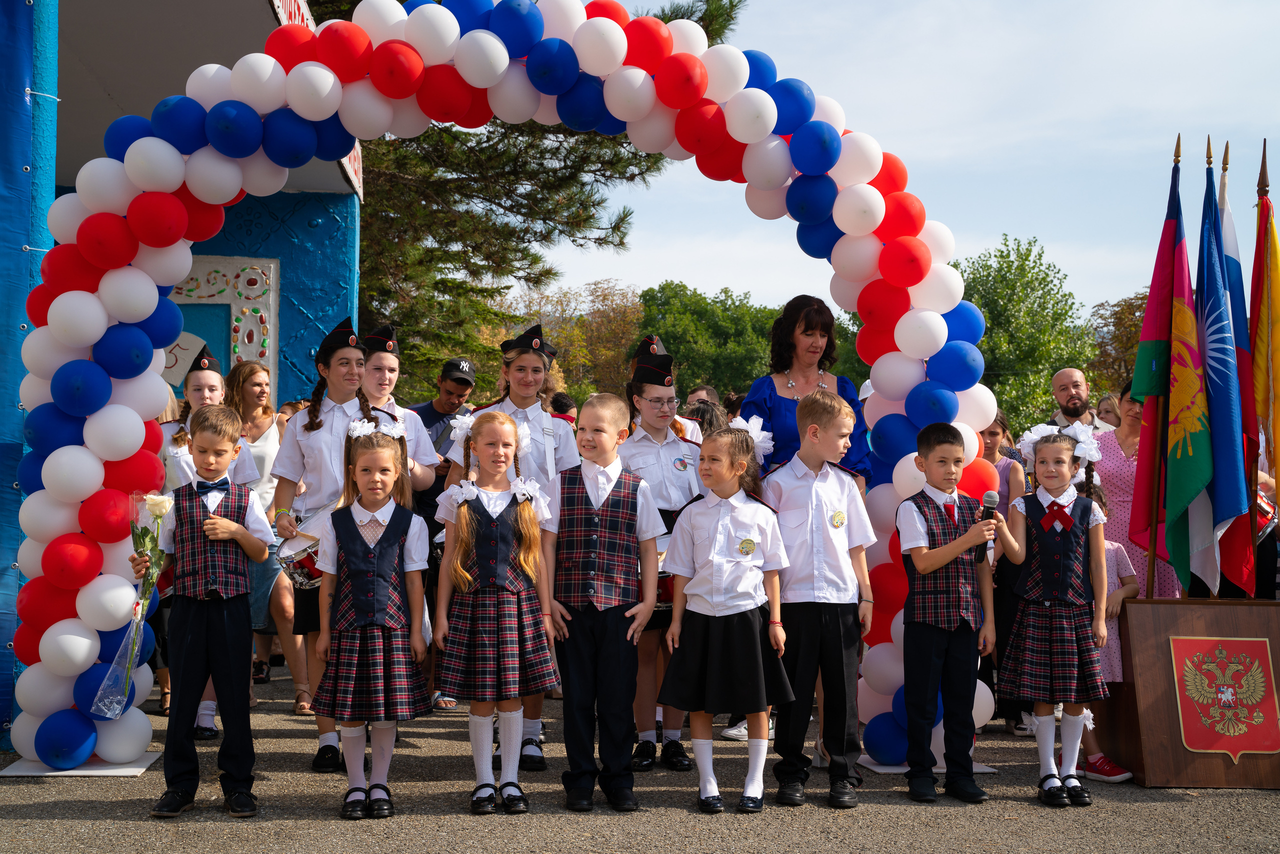 1 сентября. Школа. Жизнь курорта Кабардинка в фотографиях