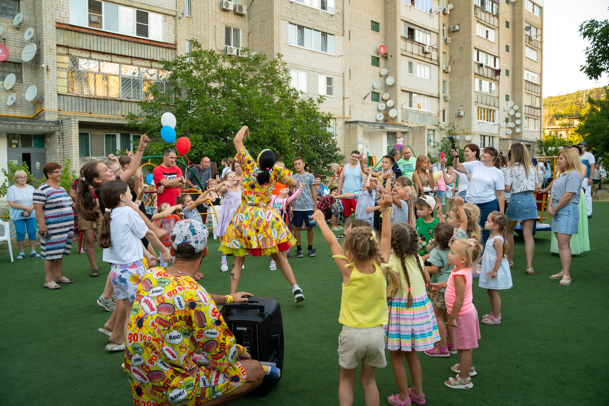 День двора. 35 лет!. Жизнь курорта Кабардинка в фотографиях