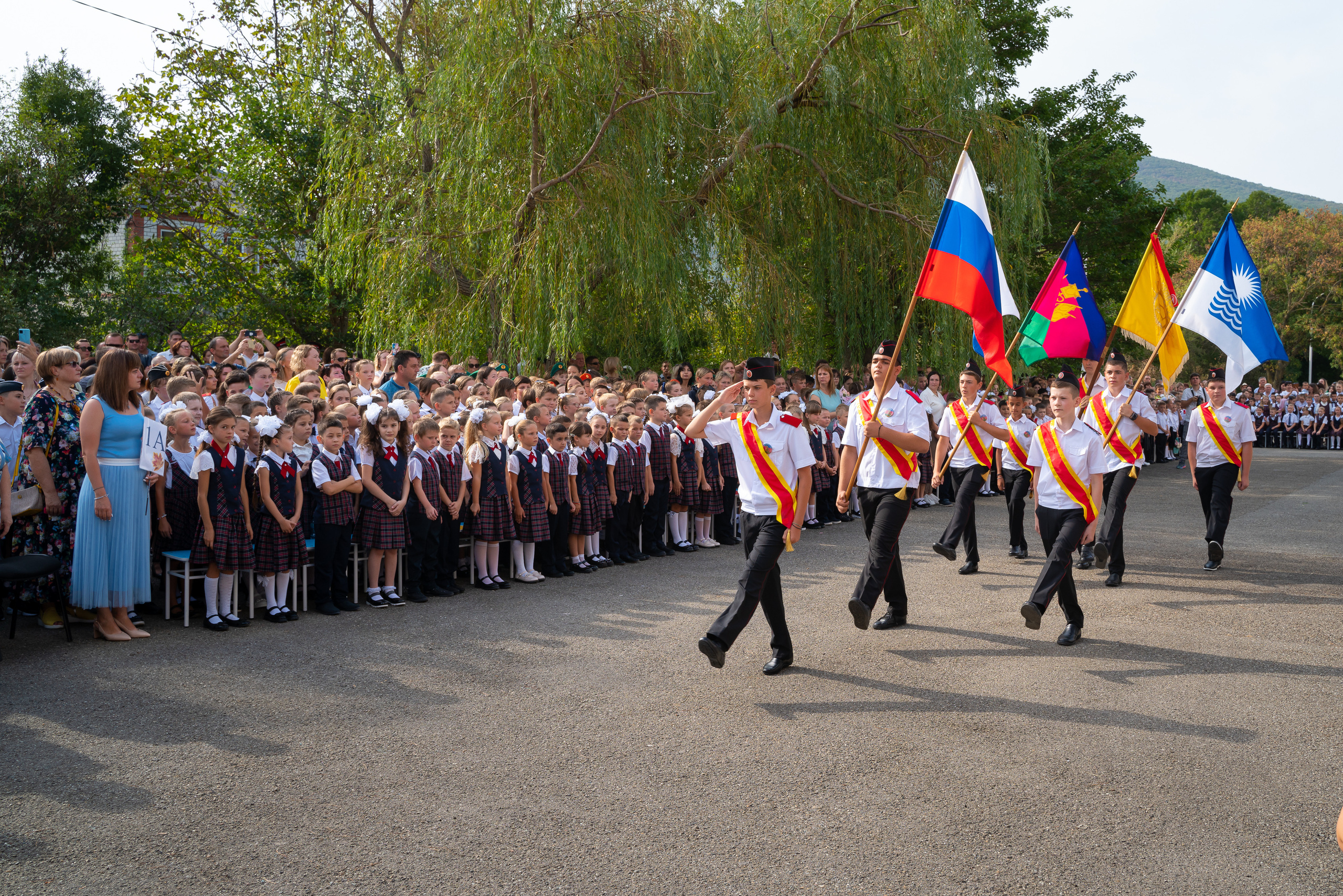 1 сентября. Школа. Жизнь курорта Кабардинка в фотографиях