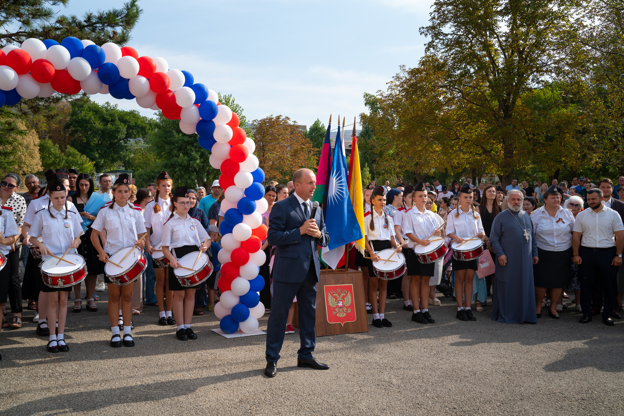1 сентября. Школа. Жизнь курорта Кабардинка в фотографиях