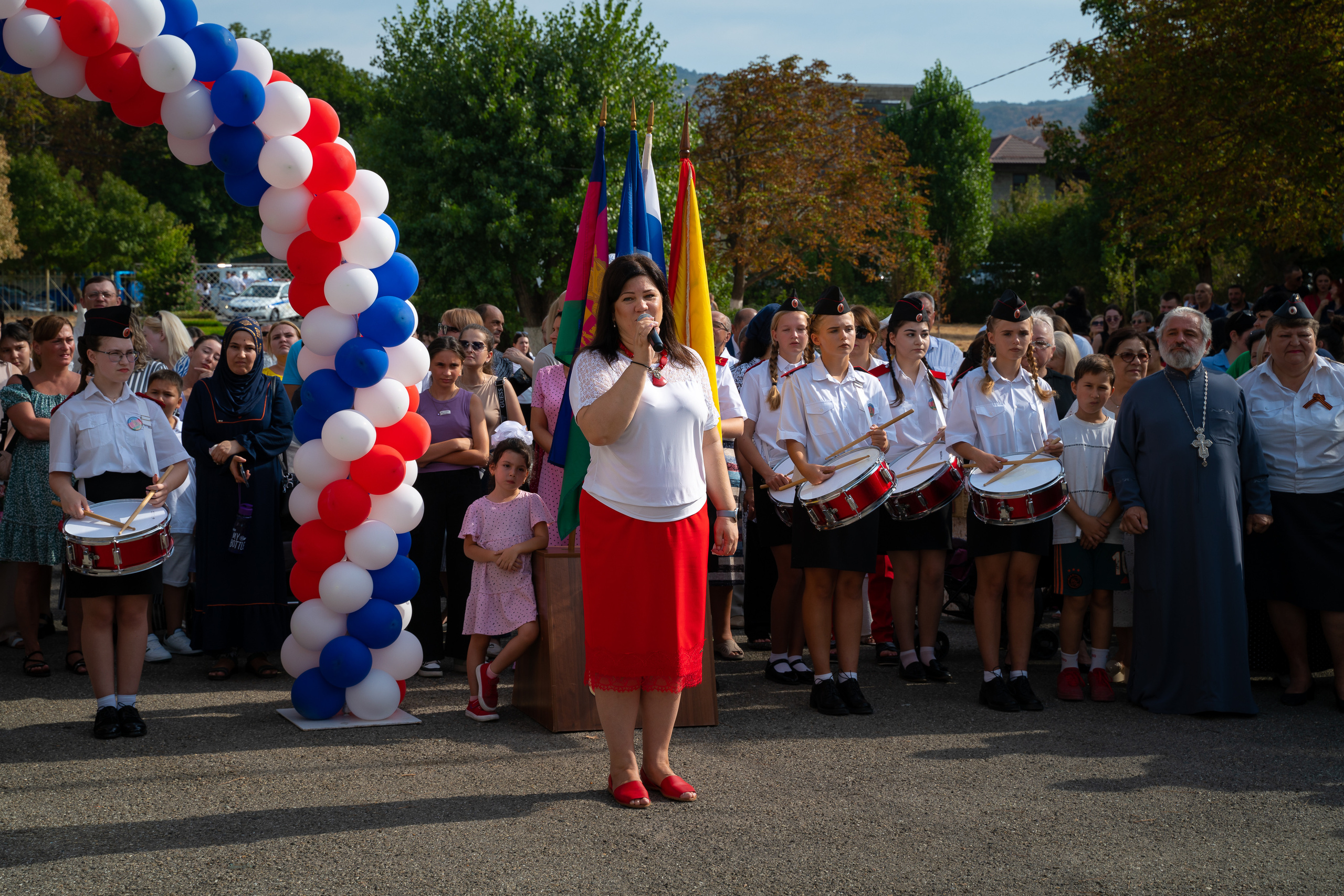 1 сентября. Школа. Жизнь курорта Кабардинка в фотографиях