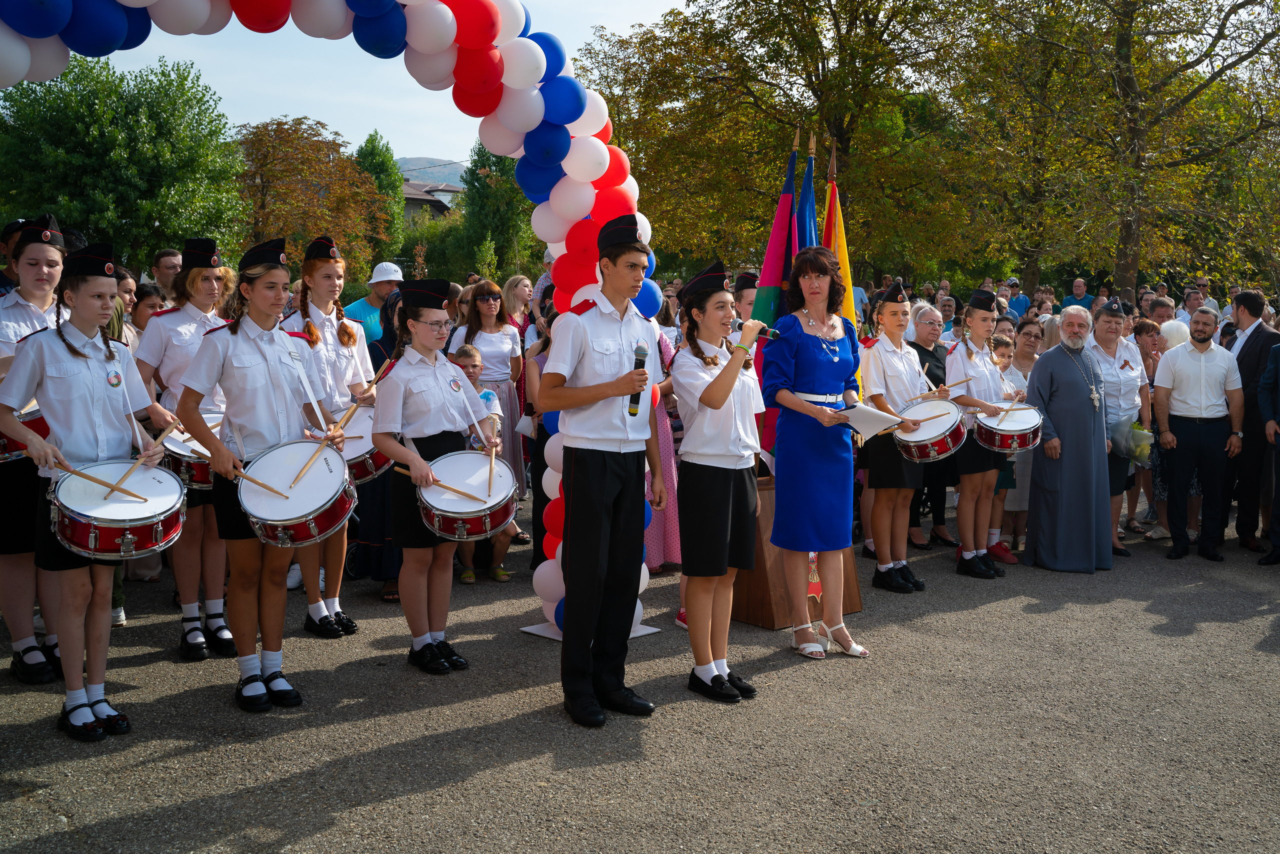 1 сентября. Школа. Жизнь курорта Кабардинка в фотографиях