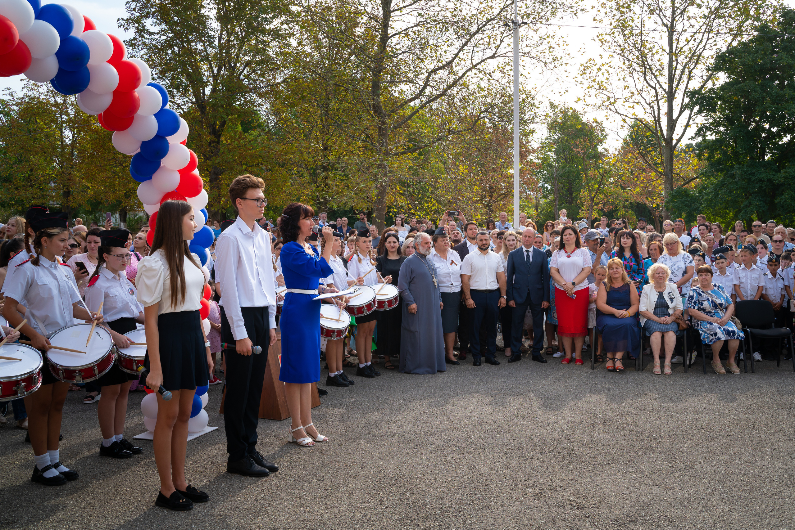 1 сентября. Школа. Жизнь курорта Кабардинка в фотографиях