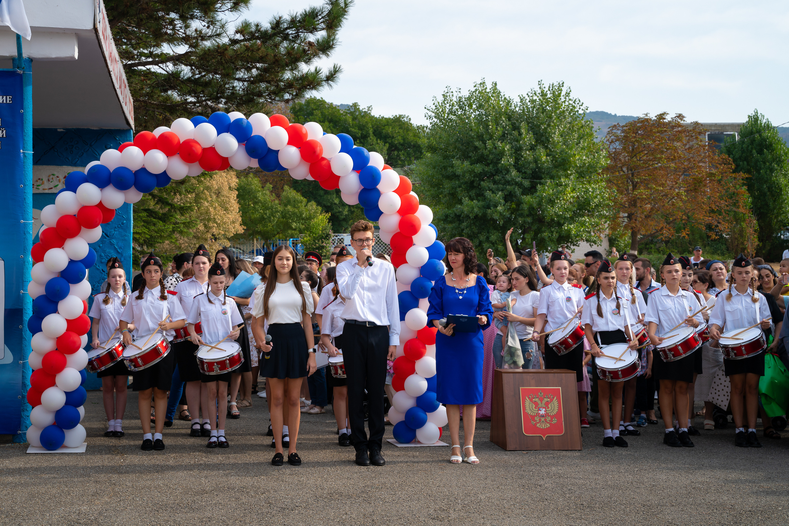 1 сентября. Школа. Жизнь курорта Кабардинка в фотографиях