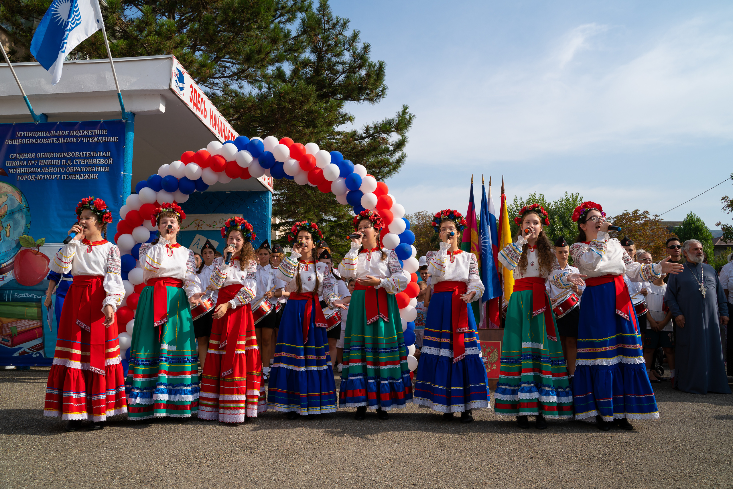 1 сентября. Школа. Жизнь курорта Кабардинка в фотографиях