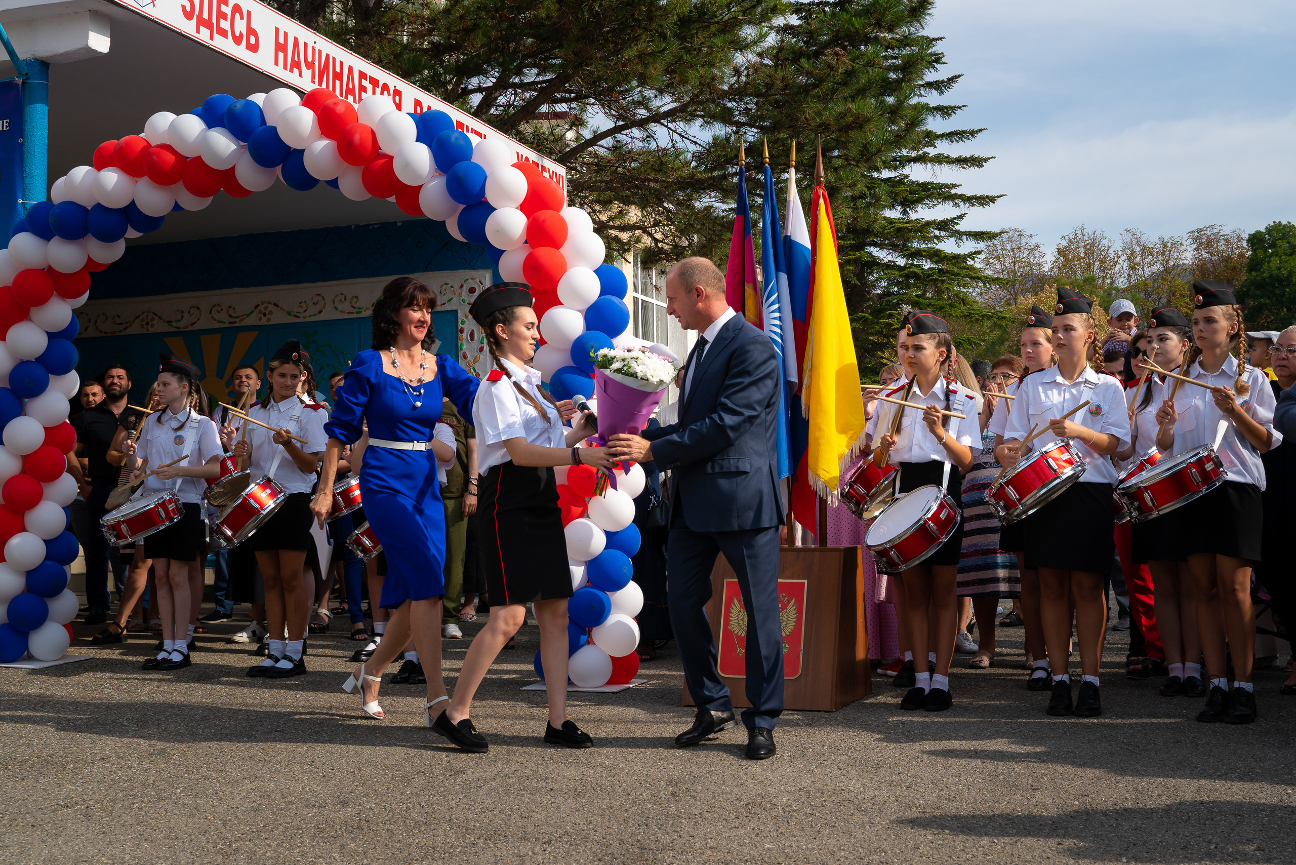 1 сентября. Школа. Жизнь курорта Кабардинка в фотографиях
