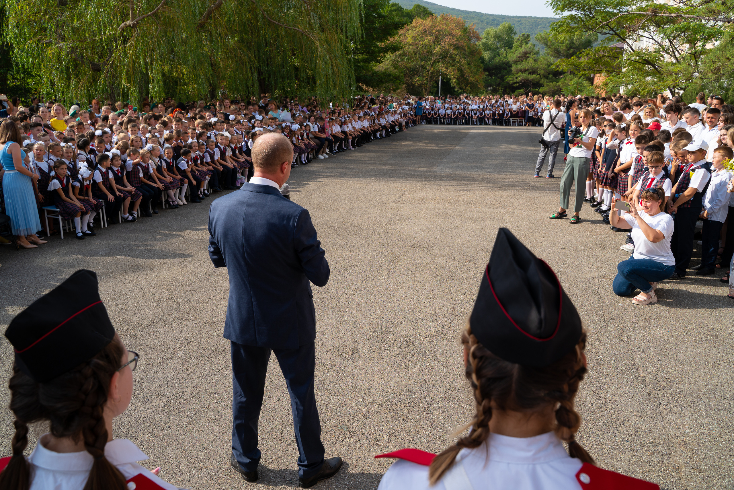 1 сентября. Школа. Жизнь курорта Кабардинка в фотографиях