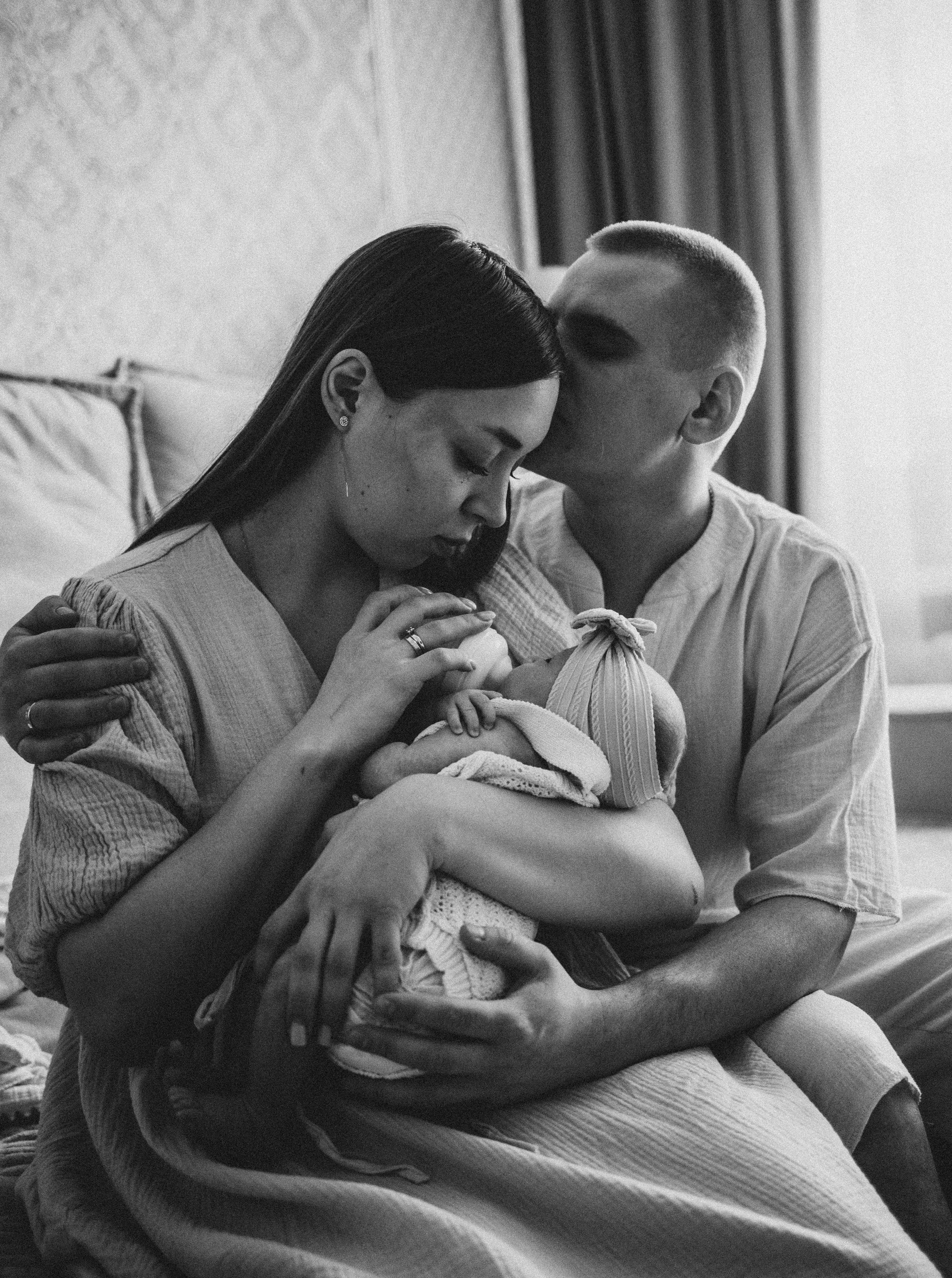 Первые дни дома Есении. Фотограф Алевтина Матешук