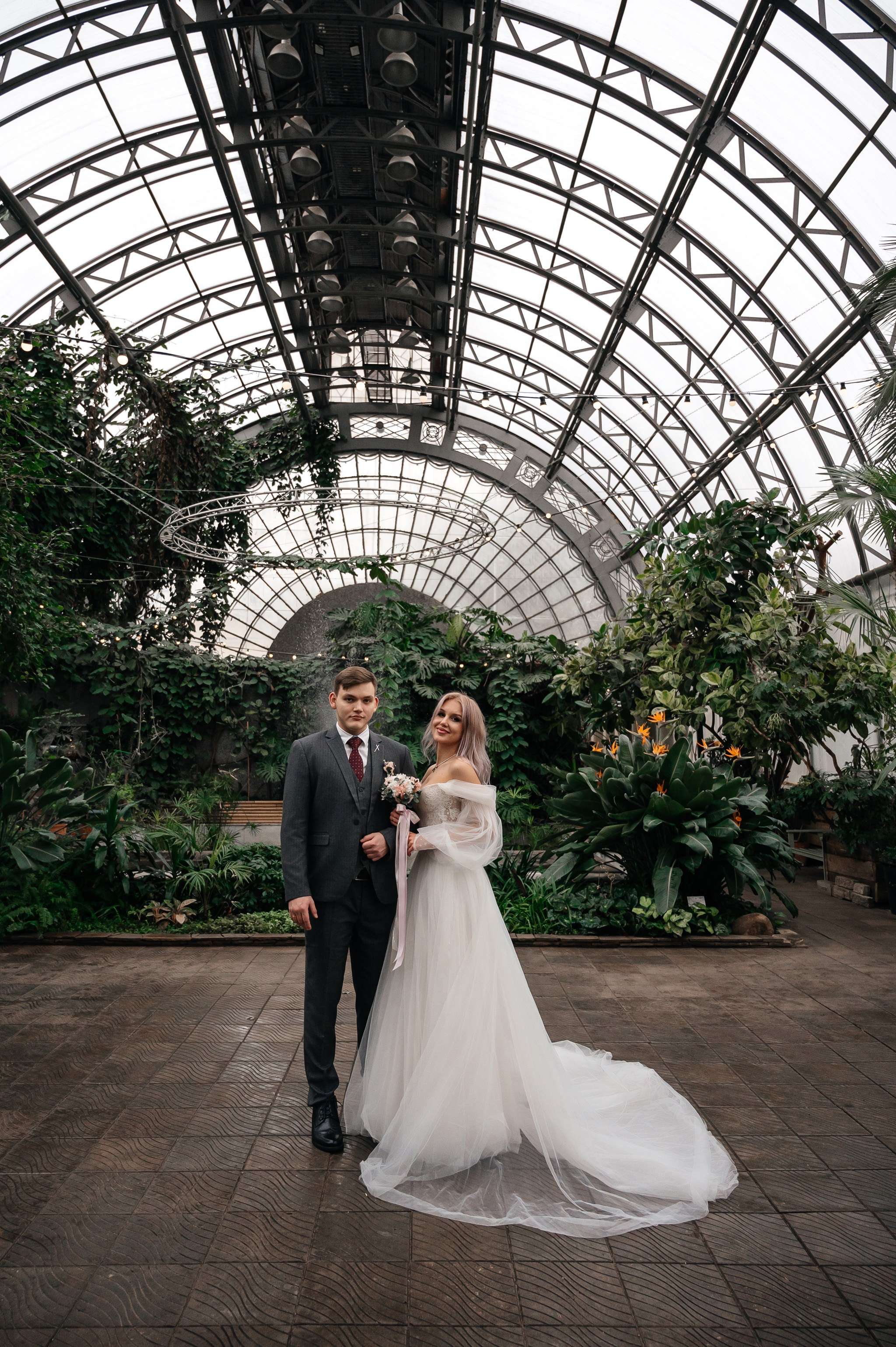 Оранжерея Таврического сада. Свадебный и семейный фотограф из Санкт-Петербурга Климов Анатолий