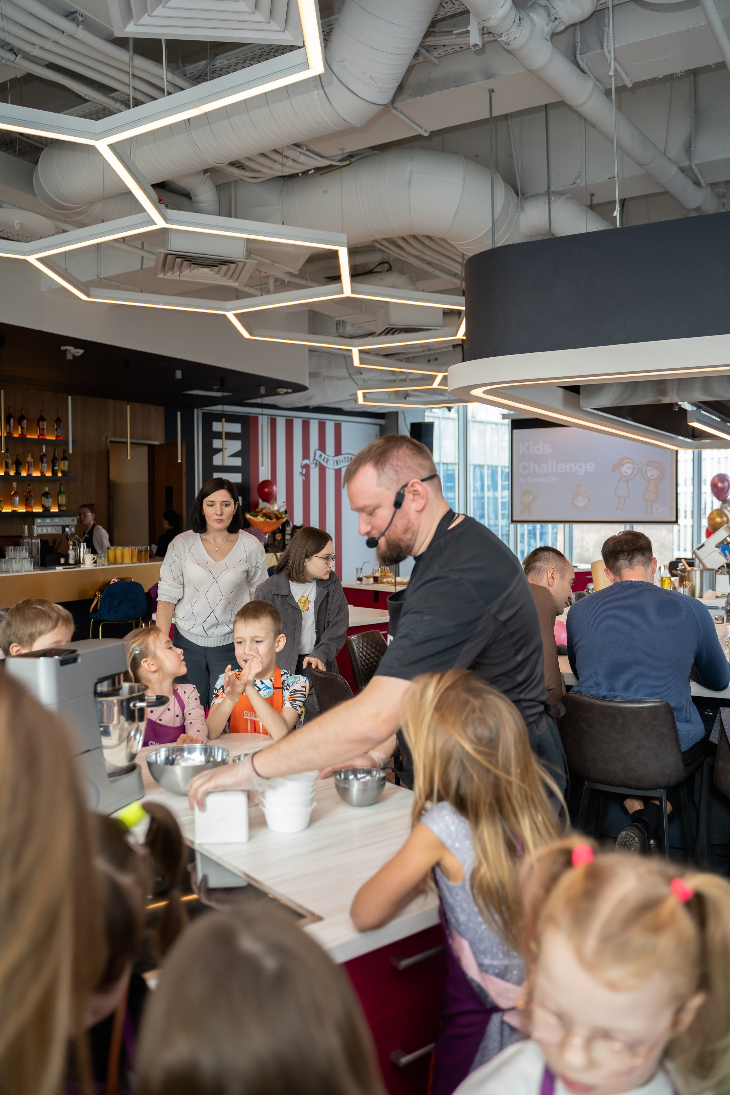 День Рождения в кулинарной студии. Фотограф в Одинцово, Москве